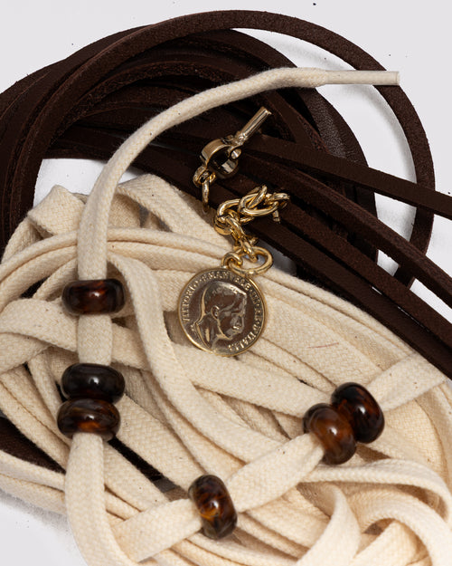 Charm Shoelaces Brown/Neutral