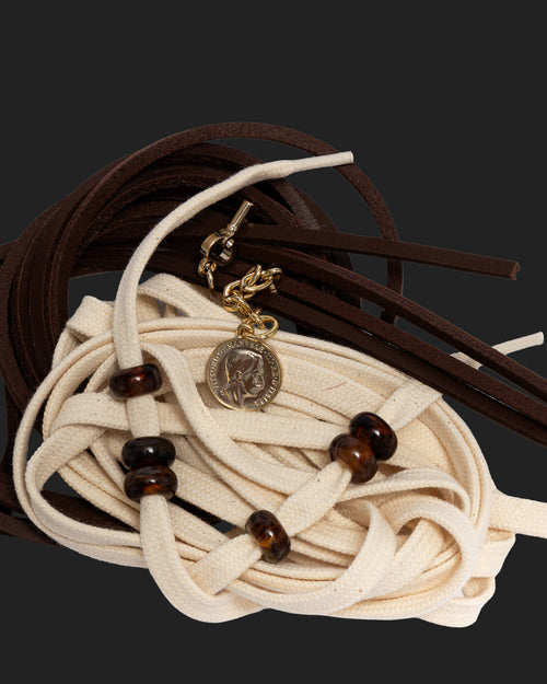 Charm Shoelaces Brown/Neutral