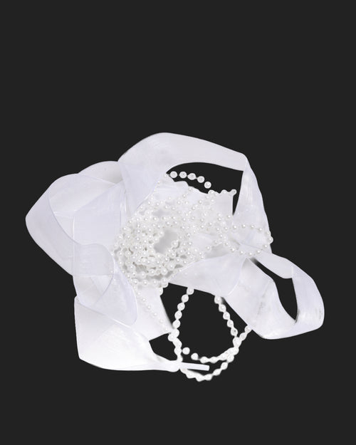 Charm Shoelaces White