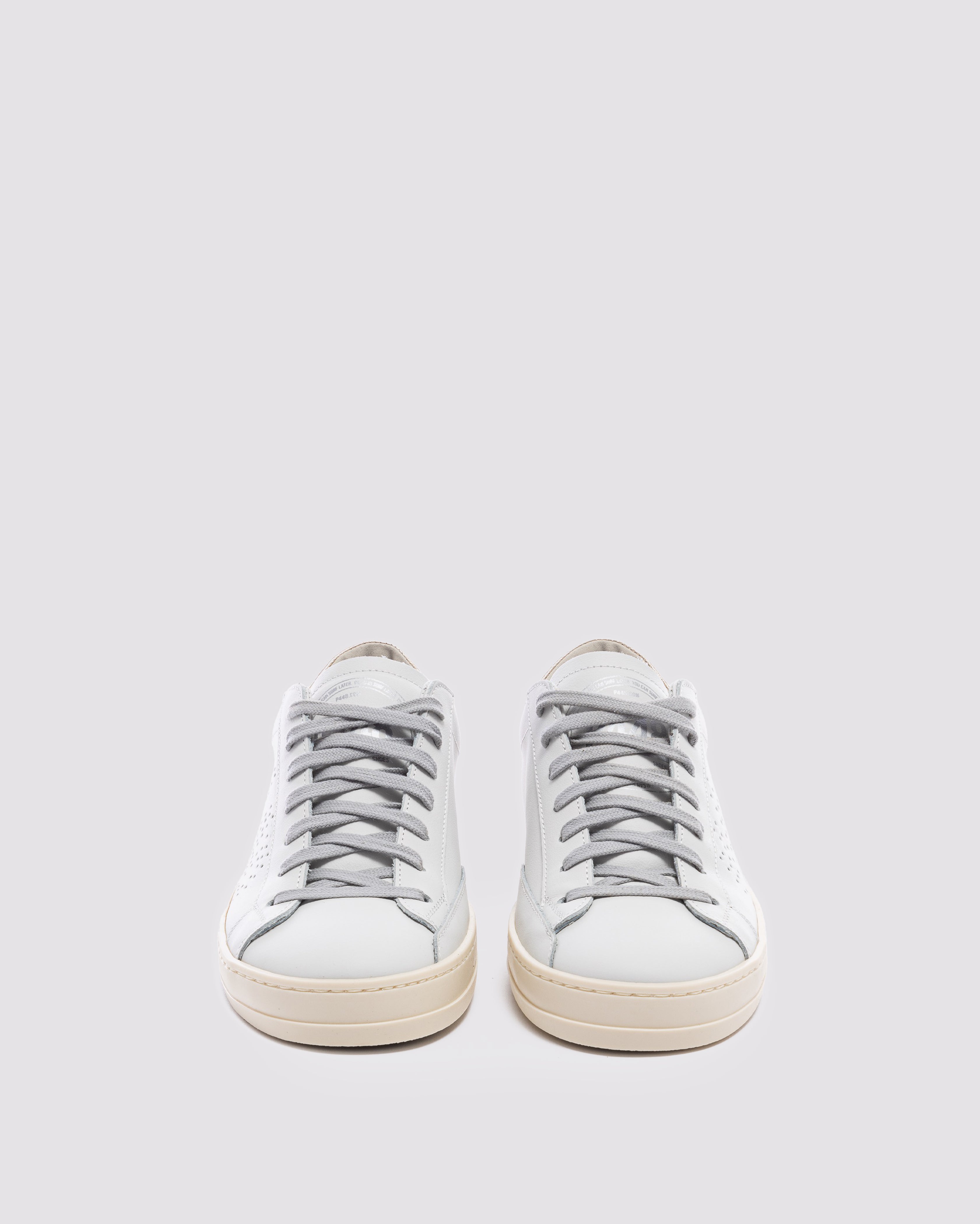 John Recycled White/Silver Sneaker – P448