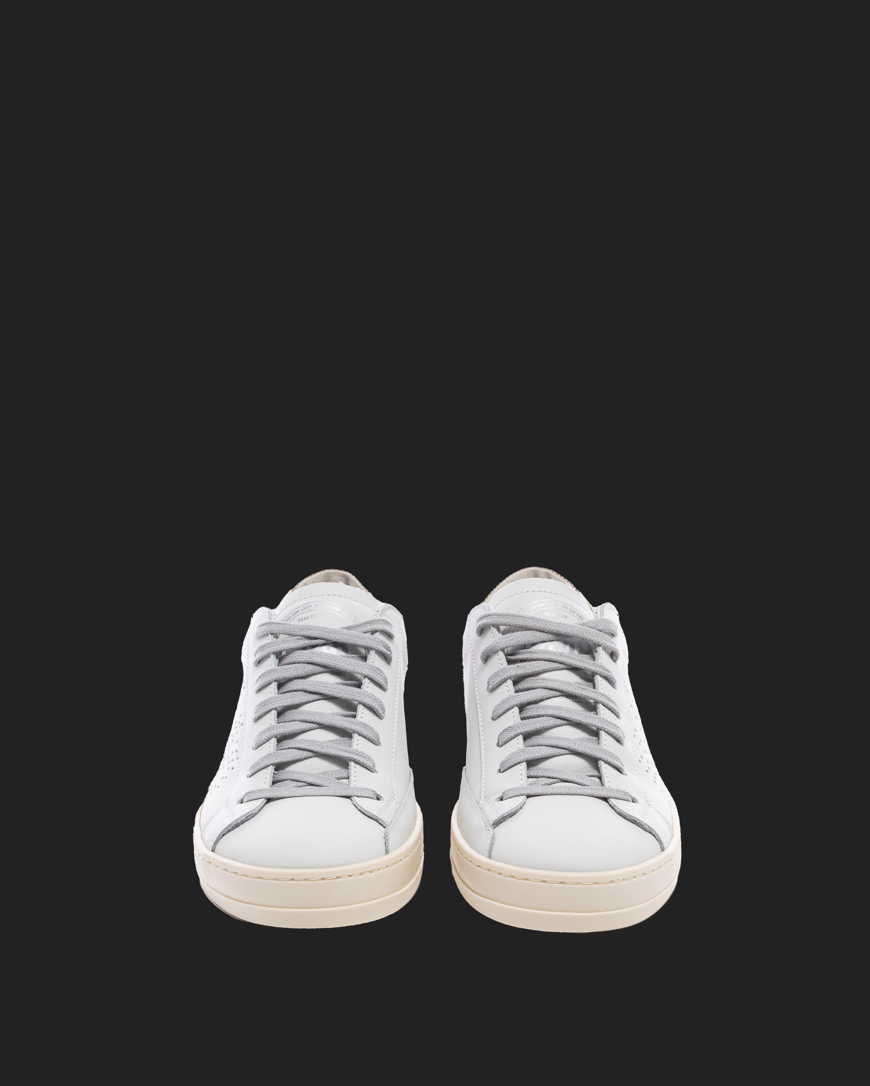 ファッション通販 安い John Recycled White/Silver Sneaker – P448 洋楽