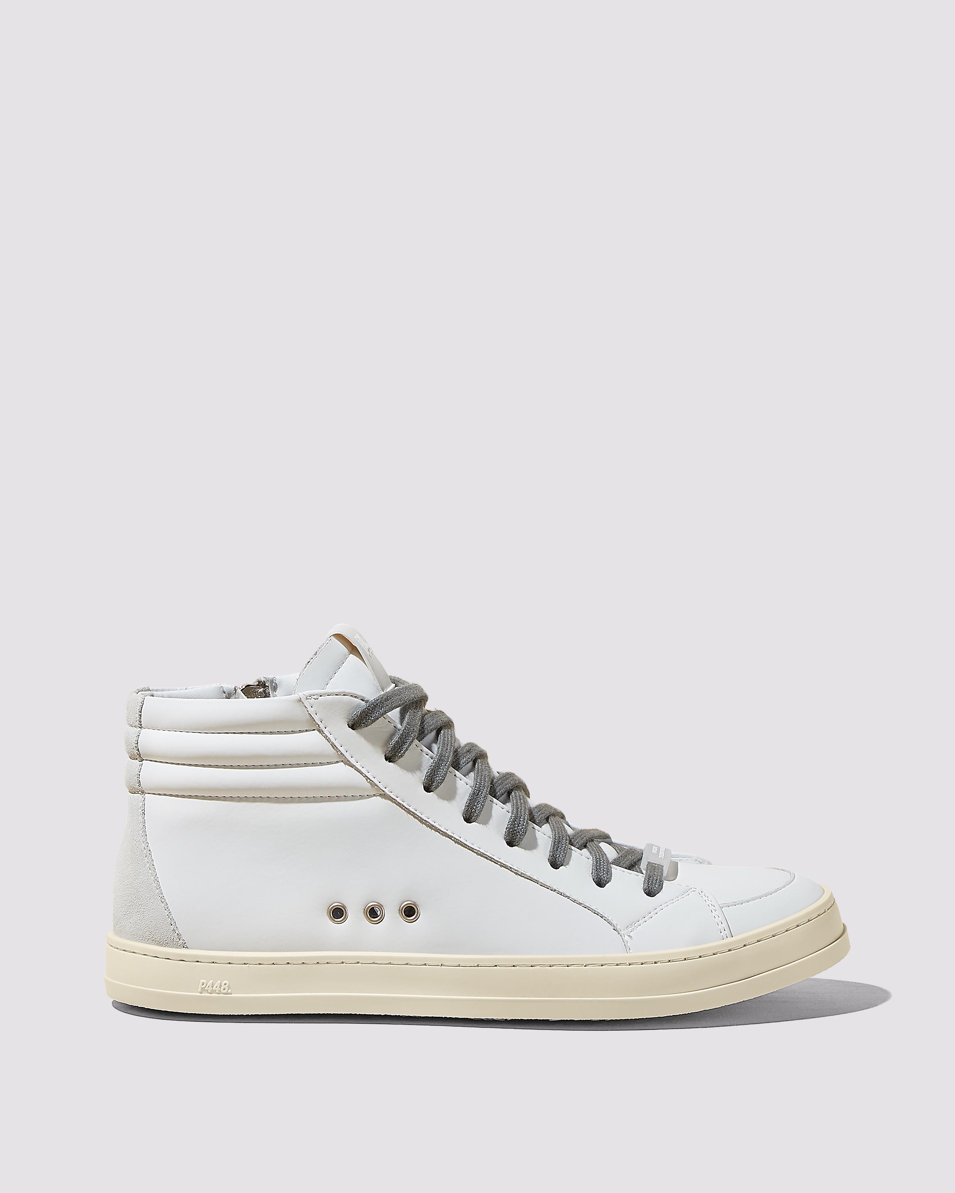 Skate Recycled White Sneaker – P448