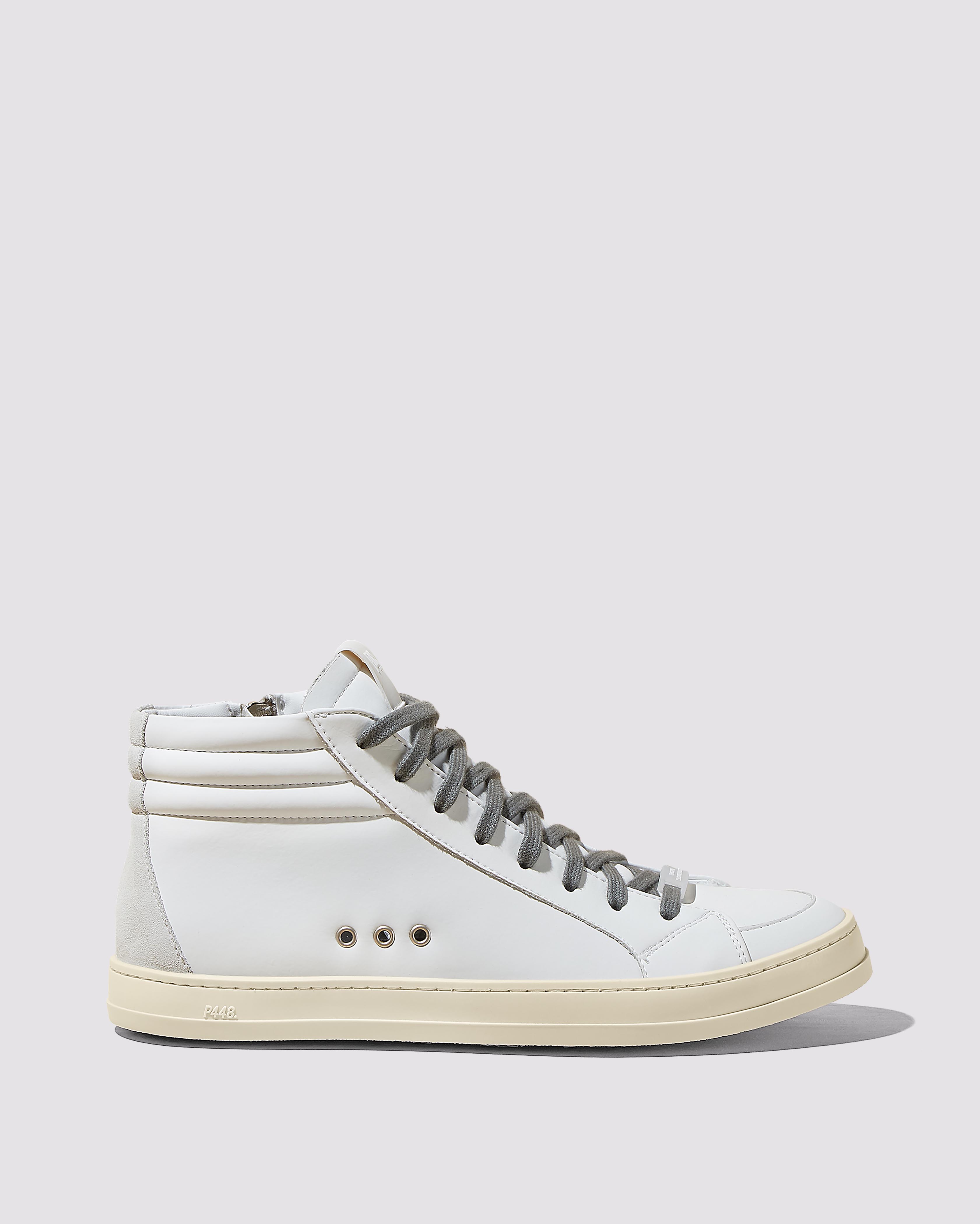 Skate Recycled White Sneaker – P448