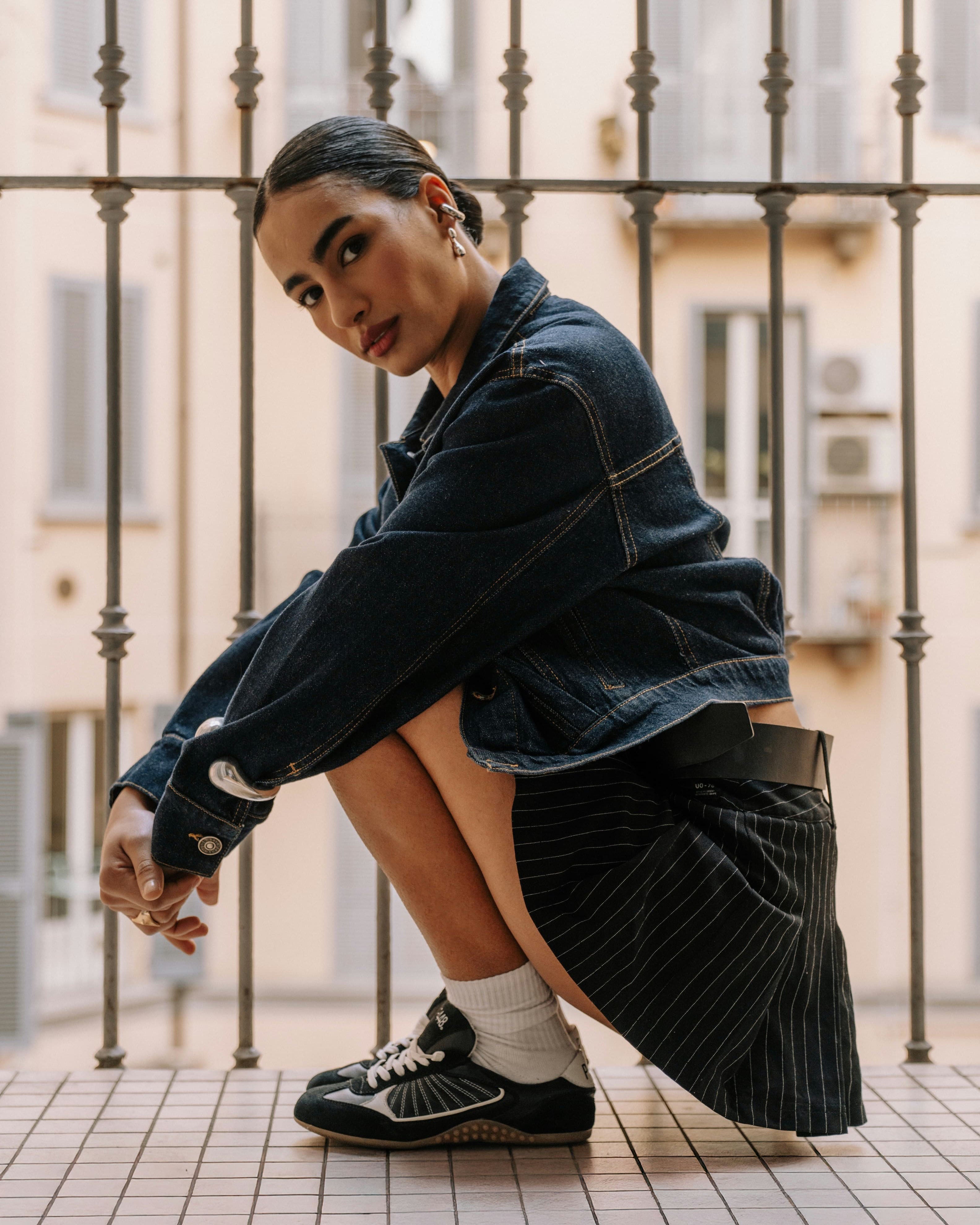 Lisbon Black - Unisex Sneaker | P448