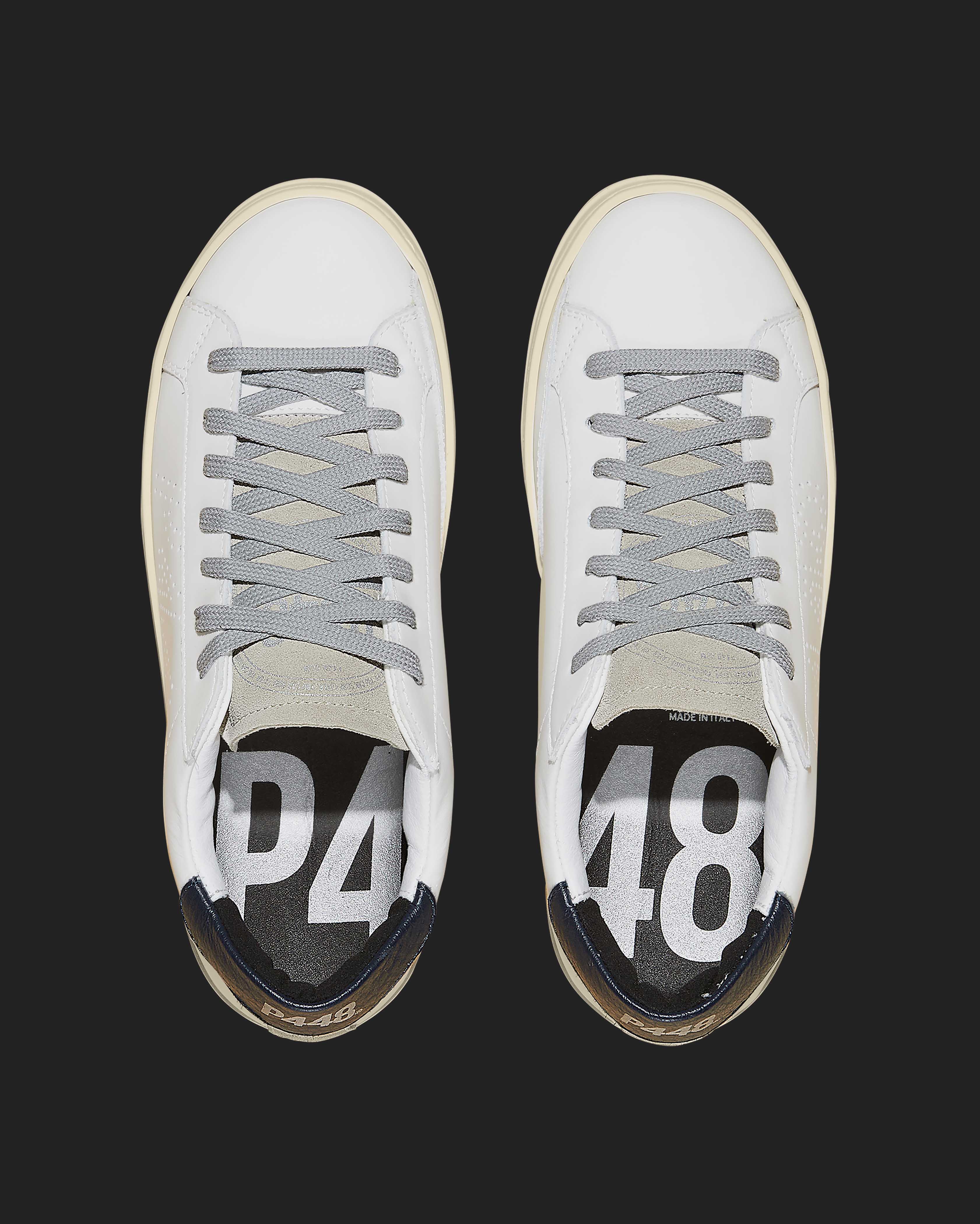 SALE‼️【新品】P448 ホワイト/ブルー 41 イタリア製 P448 Sneakers