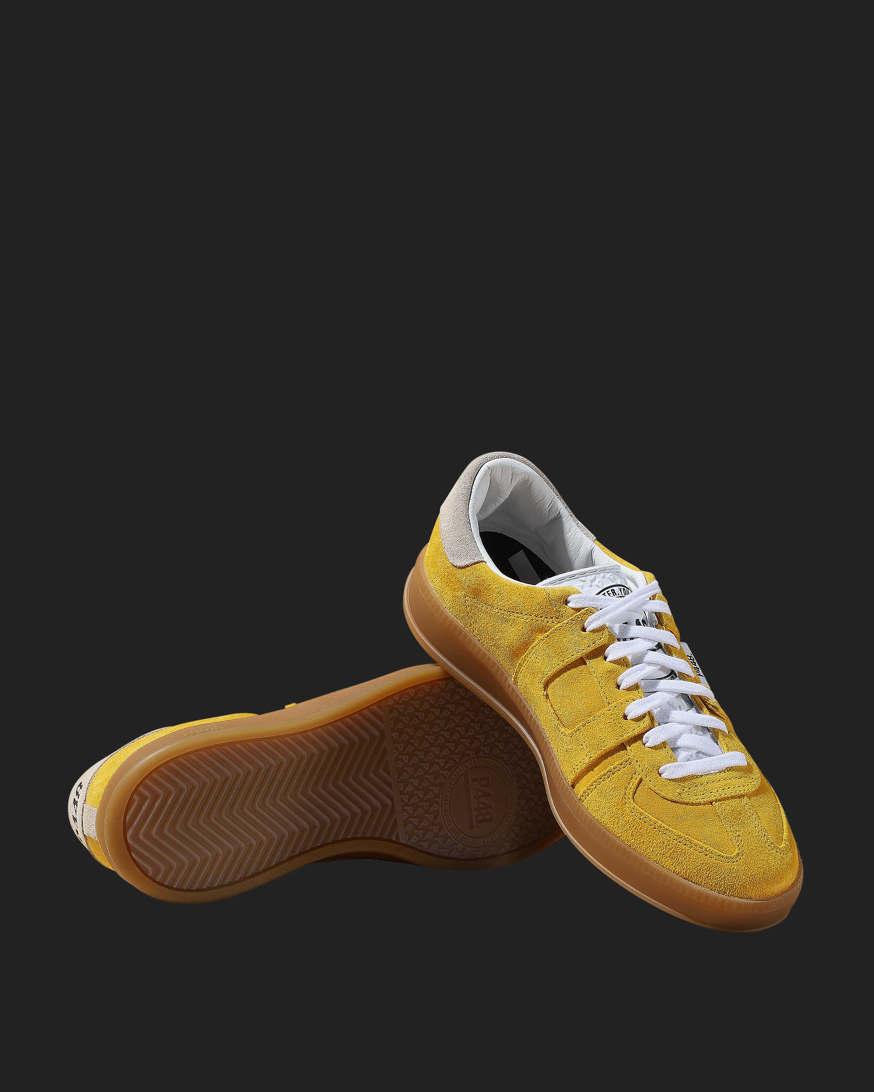 FIZZY SNEAKER MULES – YELLO