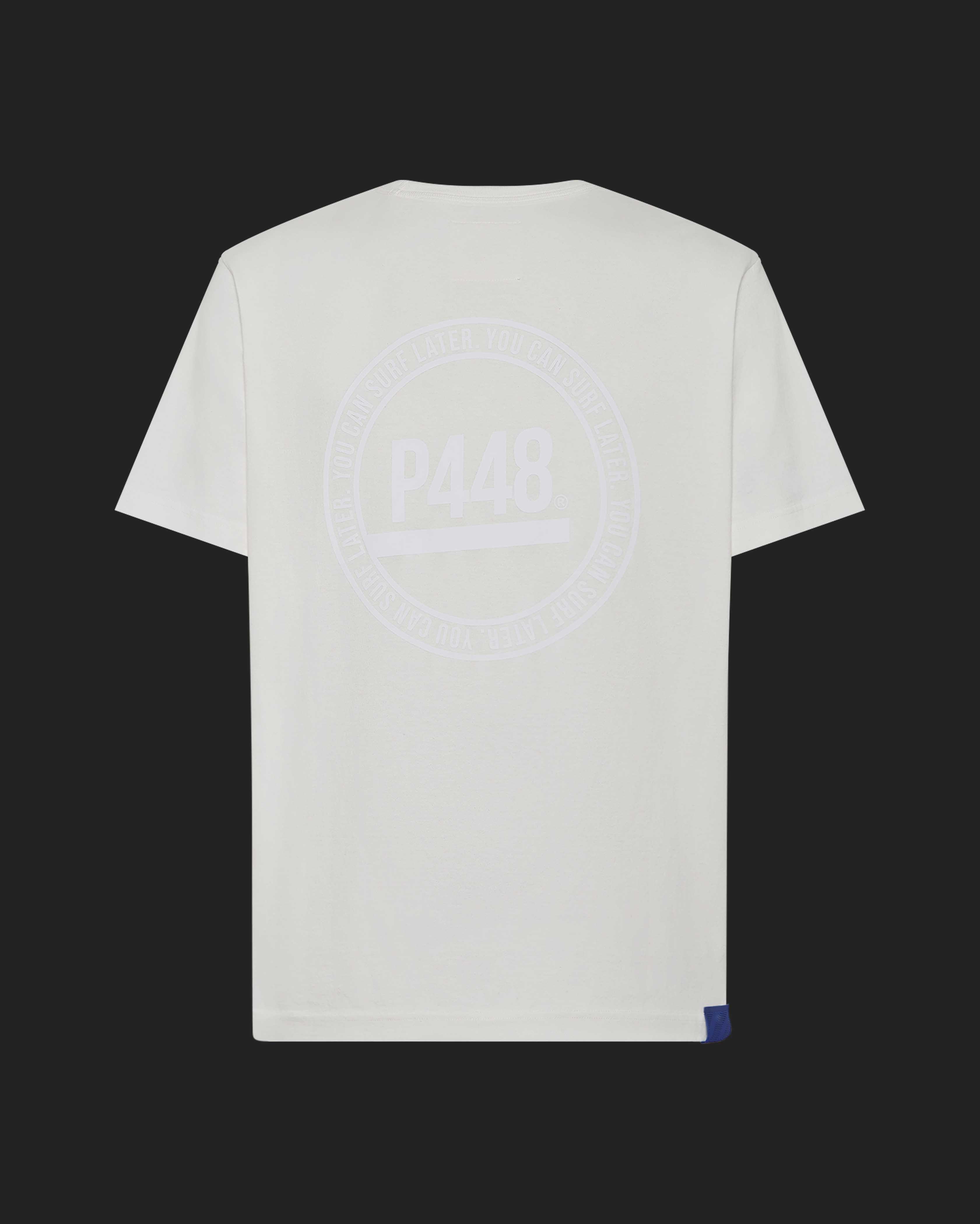 Tシャツ・カットソー FAY Men T Shirts NPMB3481330UCXB001 White T-shirt in Cotton WHITE Man NPMB3501330UCXSB001 | Fay