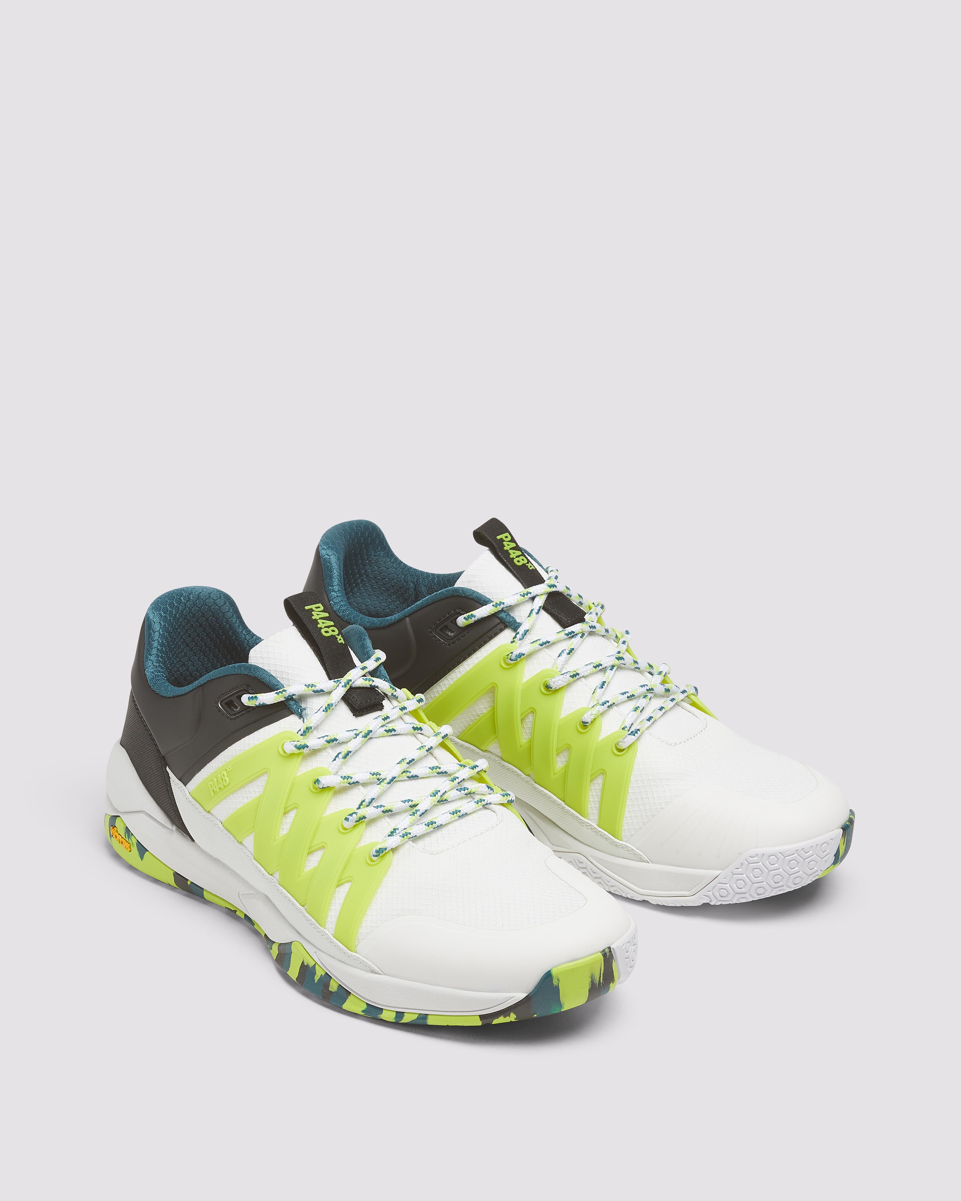 P448 x Vibram - Court Lime Sneaker