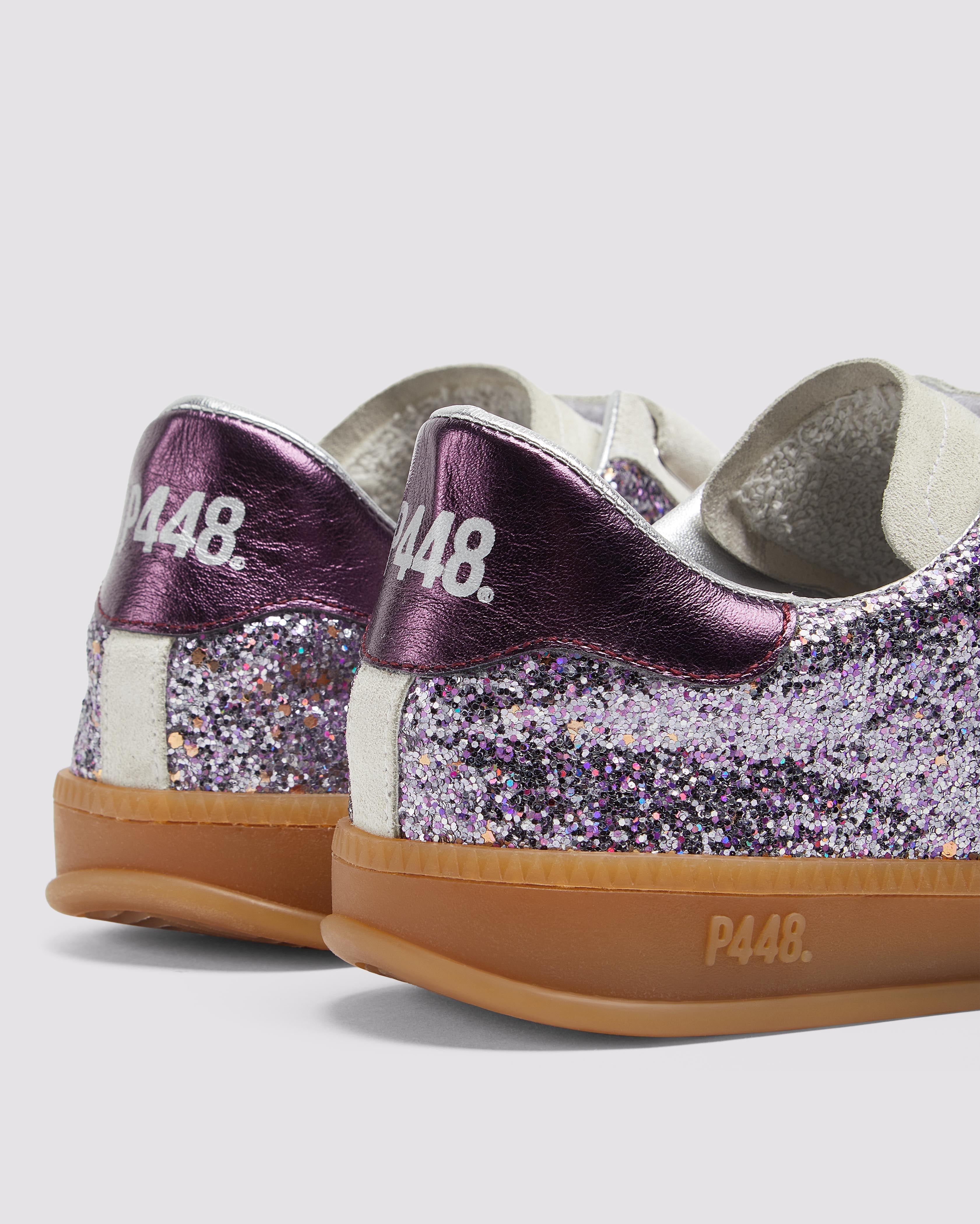 Capri Glitter - Purple - Women's Sneaker | P448