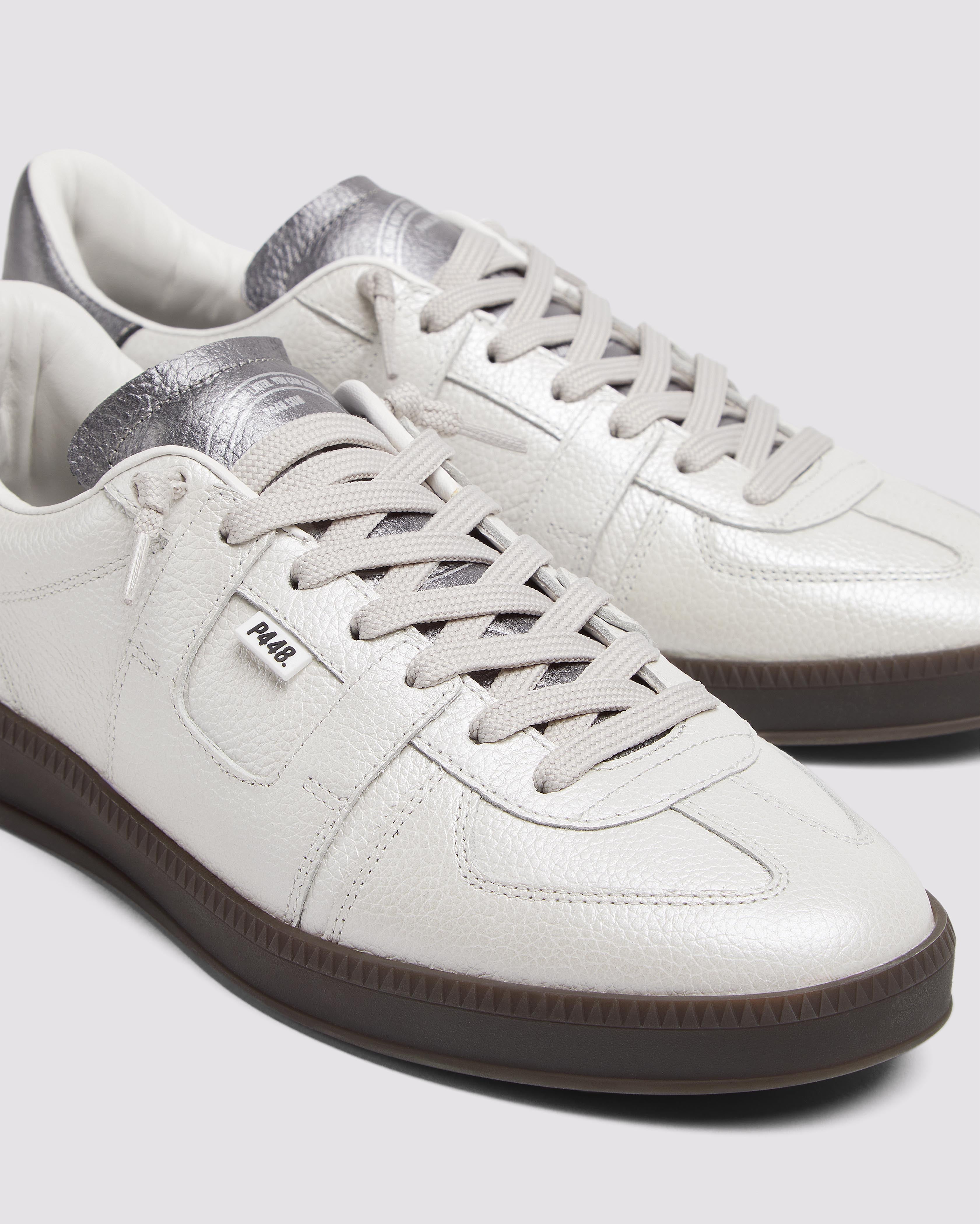 Monza Metallic - Silver - Women's Sneaker | P448