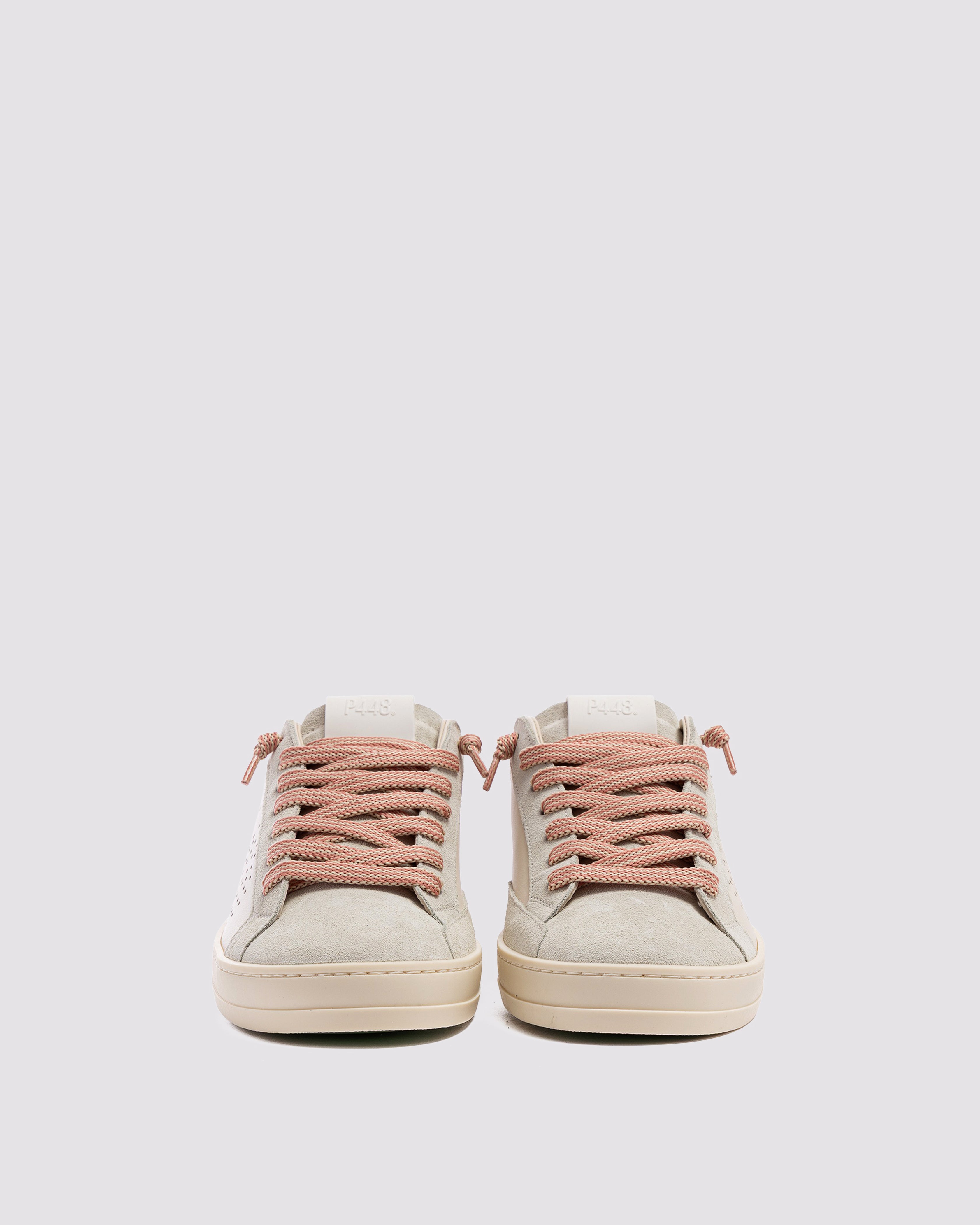 JK91です！ John Nest/Sand - Women's Low-Top Leather Sneaker – P448