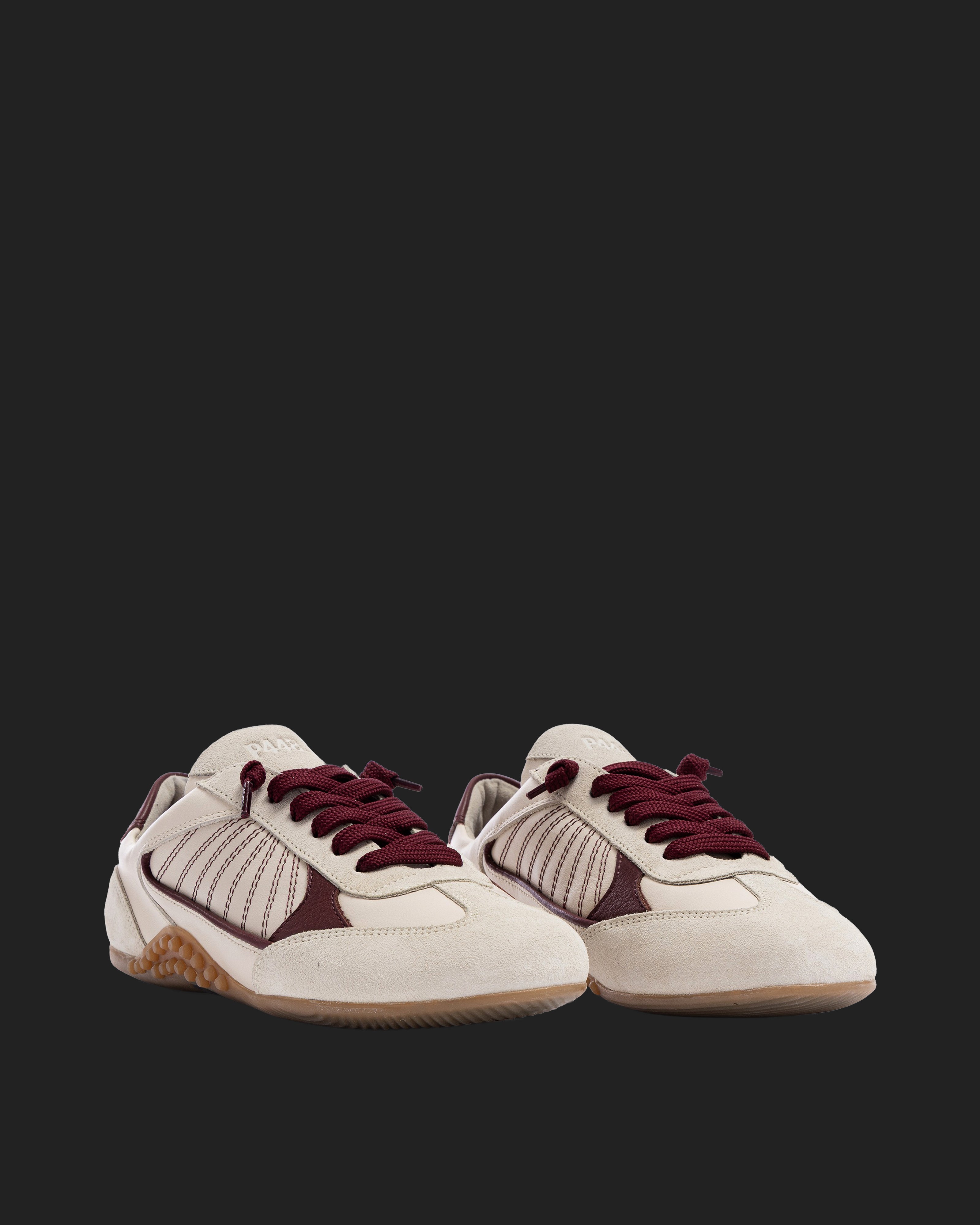 Lisbon Cream Maroon