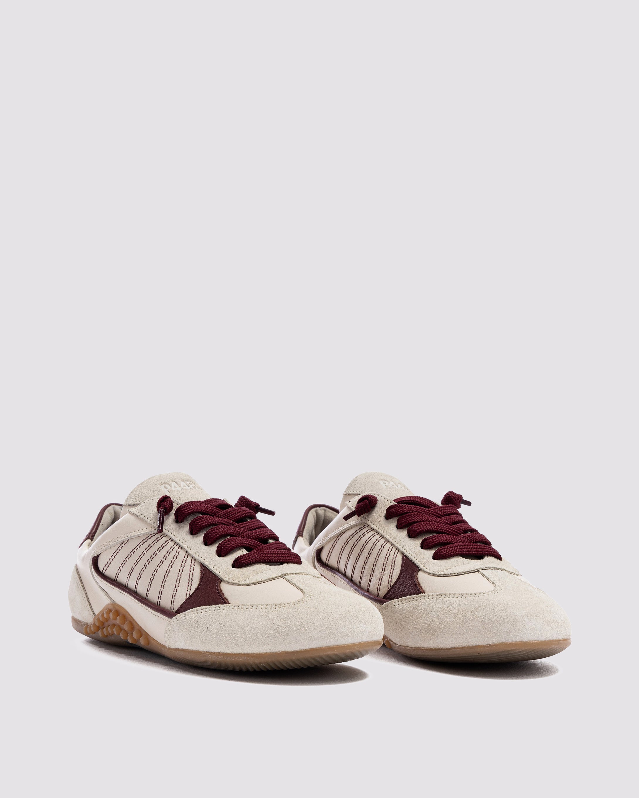 Lisbon Cream Maroon