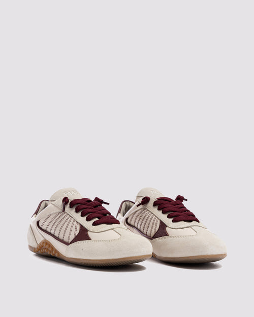 Lisbon Cream Maroon
