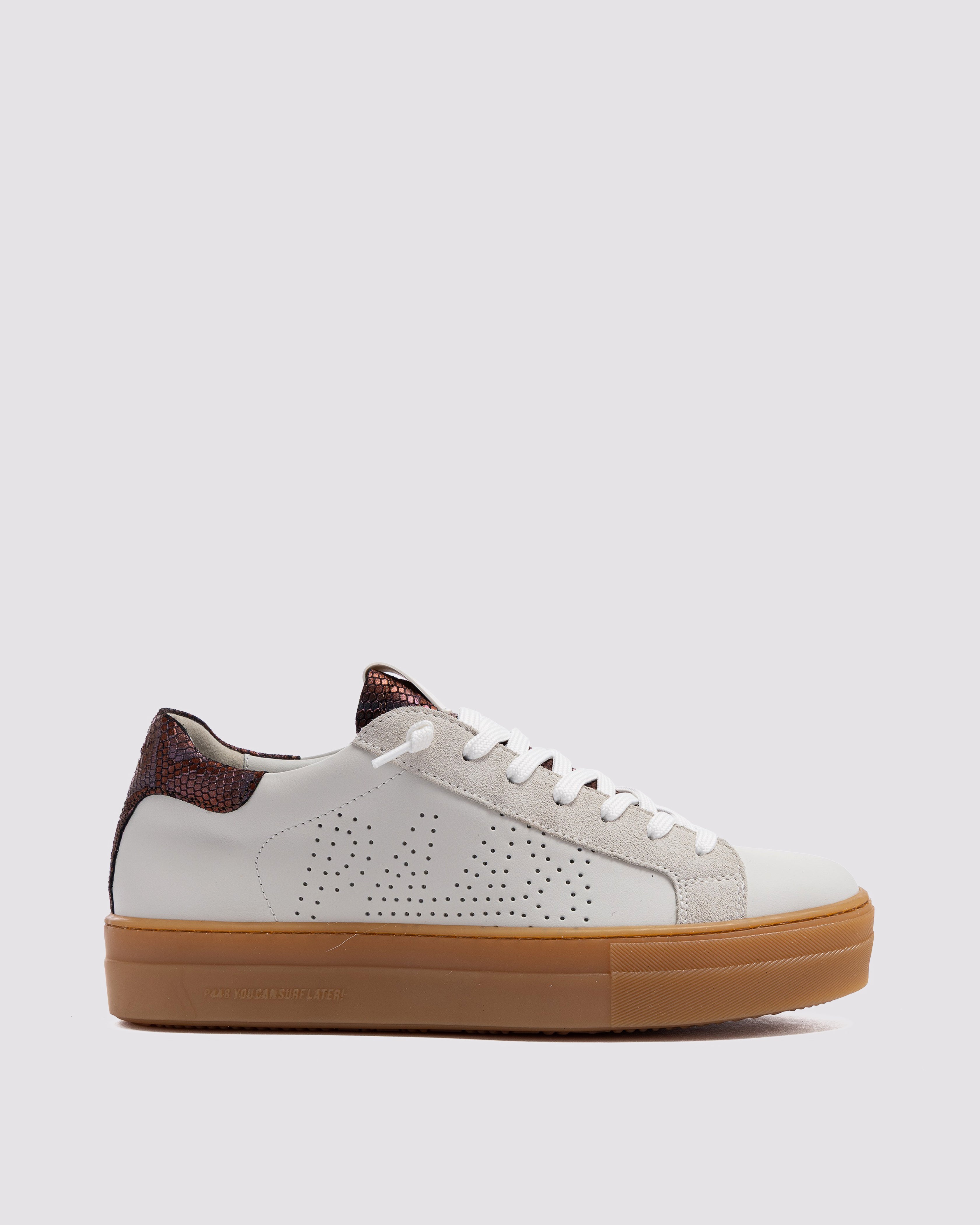 Thea Zebra White - Women's Platform Sneaker | P448