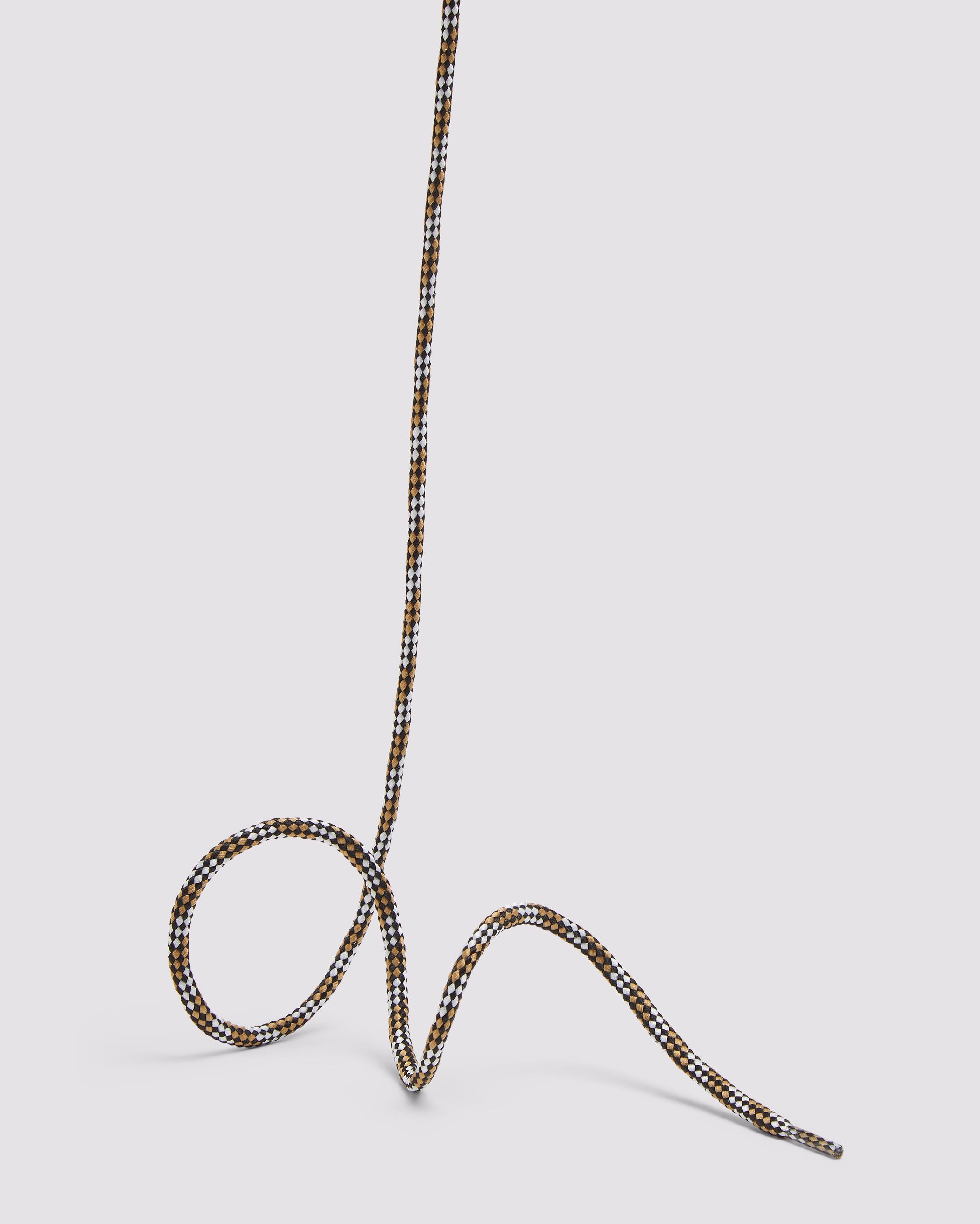 Shoelaces Black/White/Gold