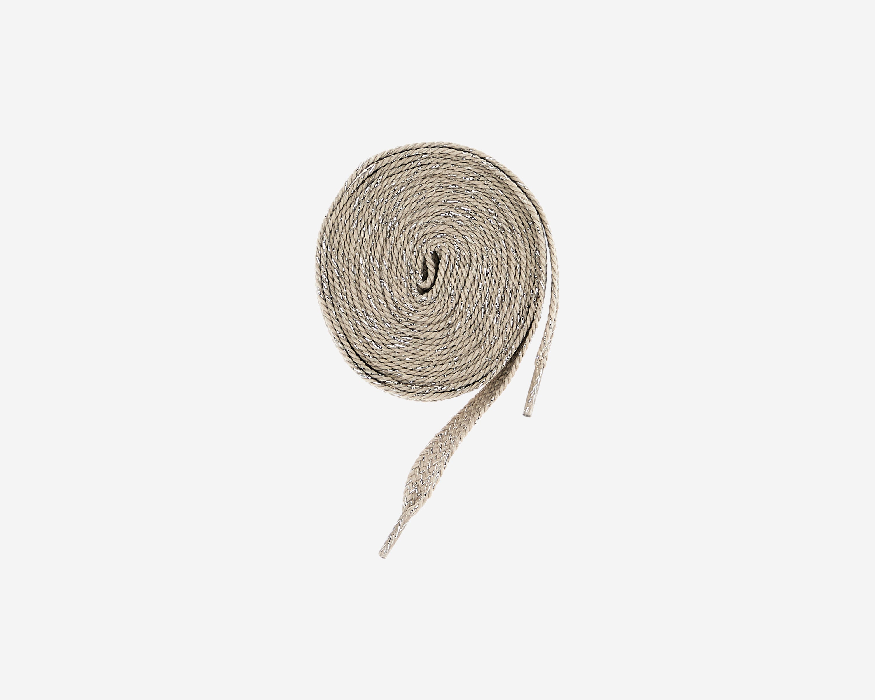 Shoelaces Nut/Silver