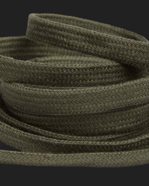 Shoelaces Olive Green