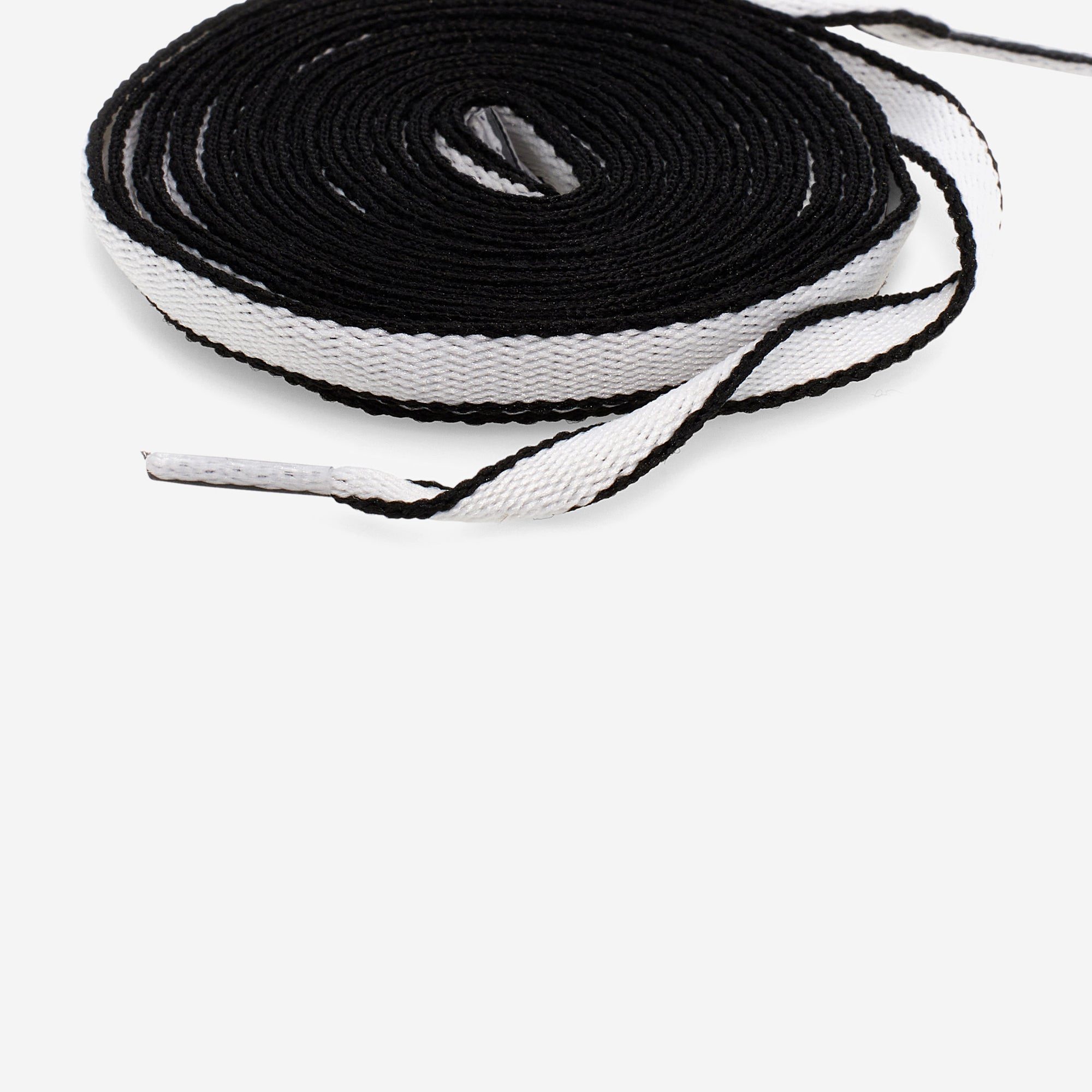 Shoelaces White/Black Border