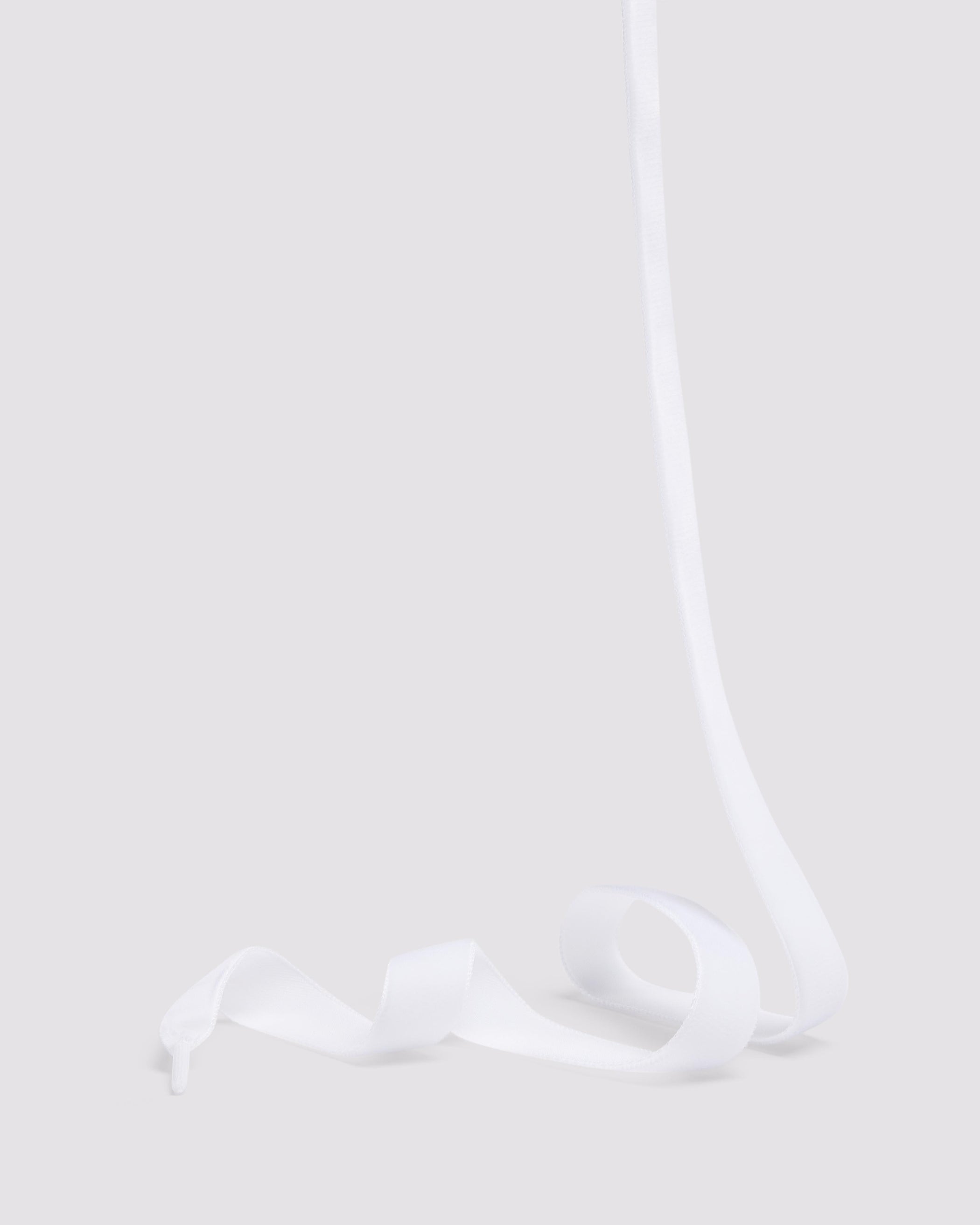 Shoelaces Velvet White