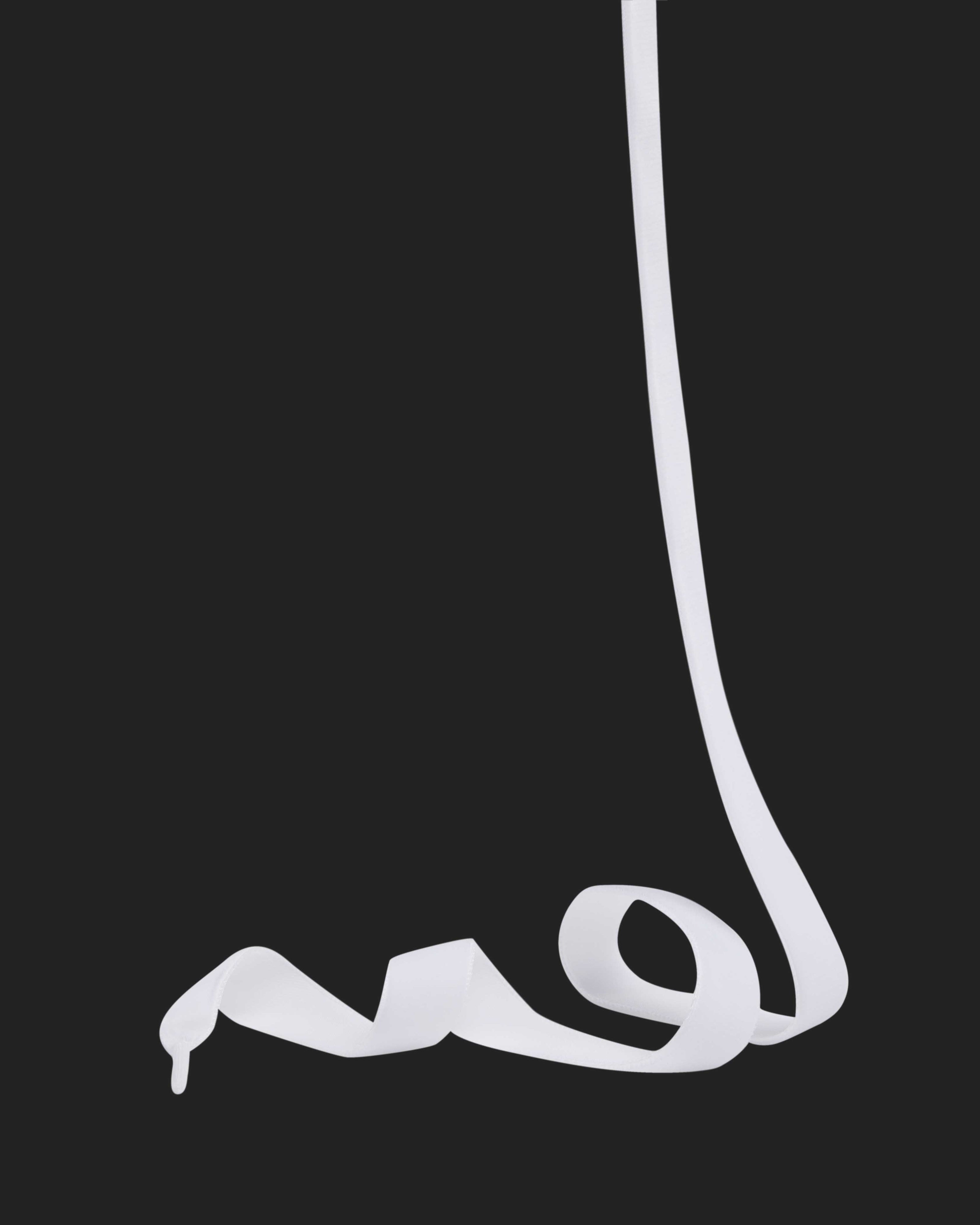 Shoelaces Velvet White