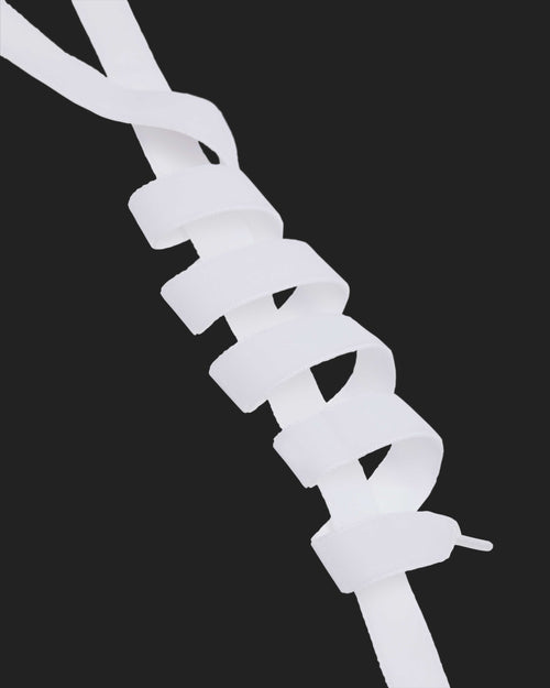 Shoelaces Velvet White