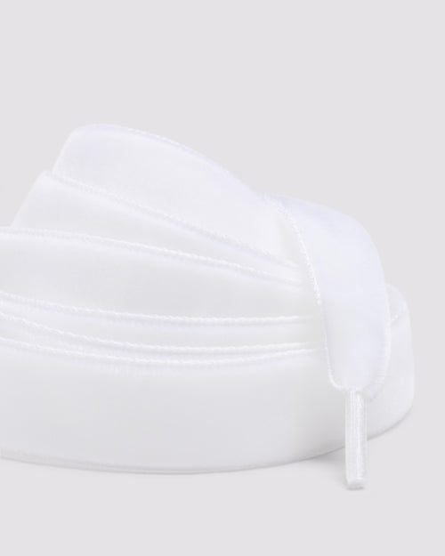 Shoelaces Velvet White