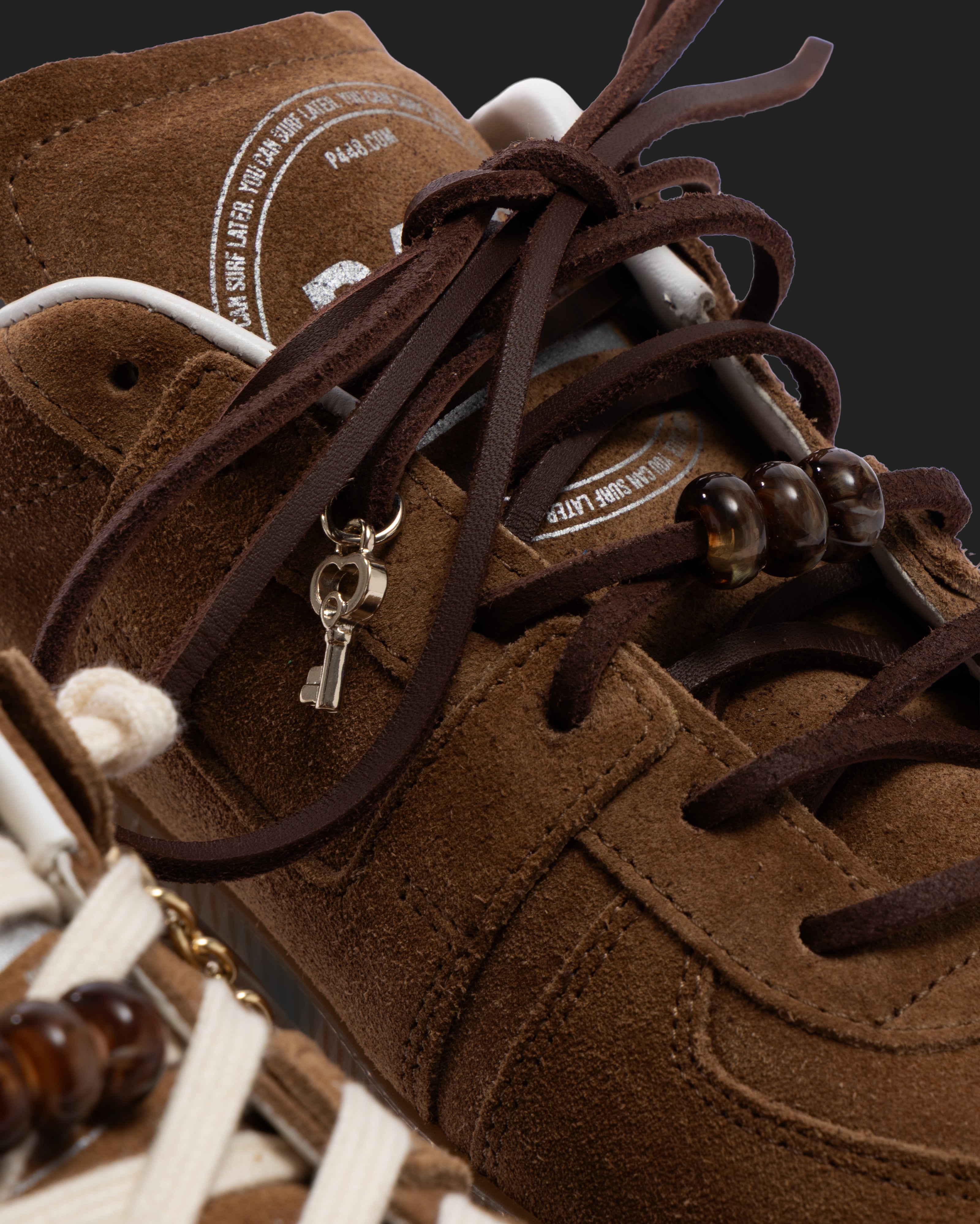 Charm Shoelaces Brown/Neutral