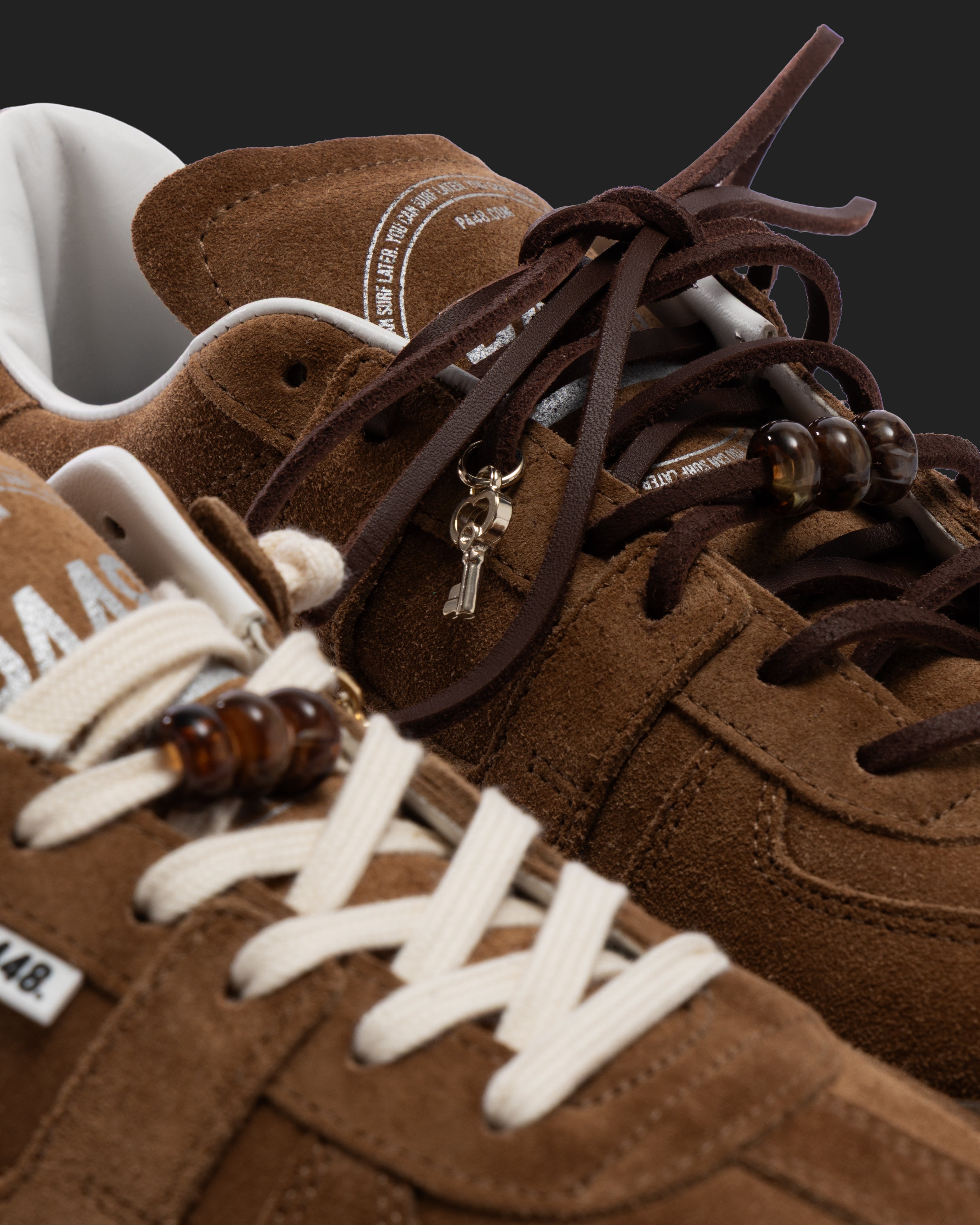 Charm Shoelaces Brown/Neutral