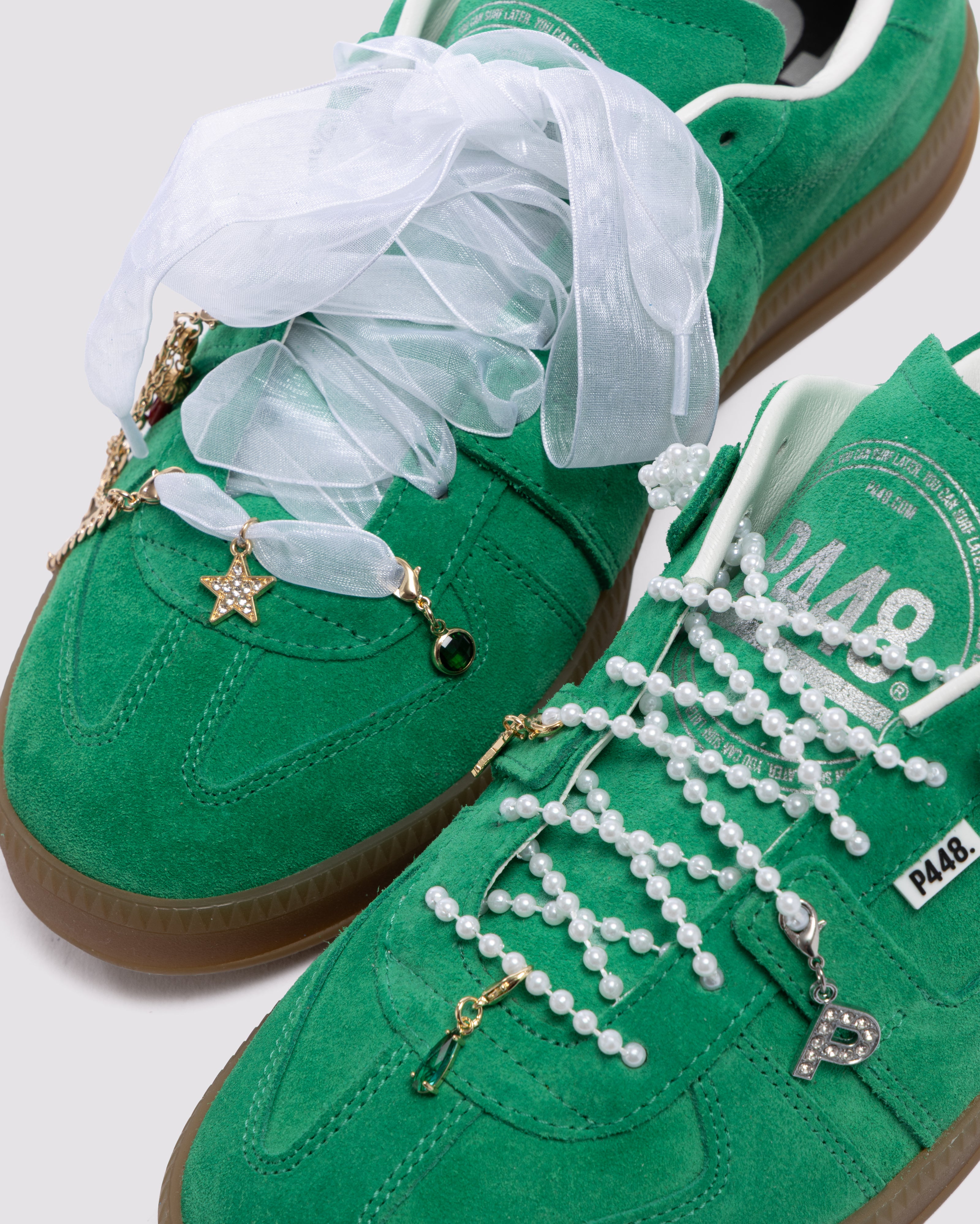 Charm Shoelaces White