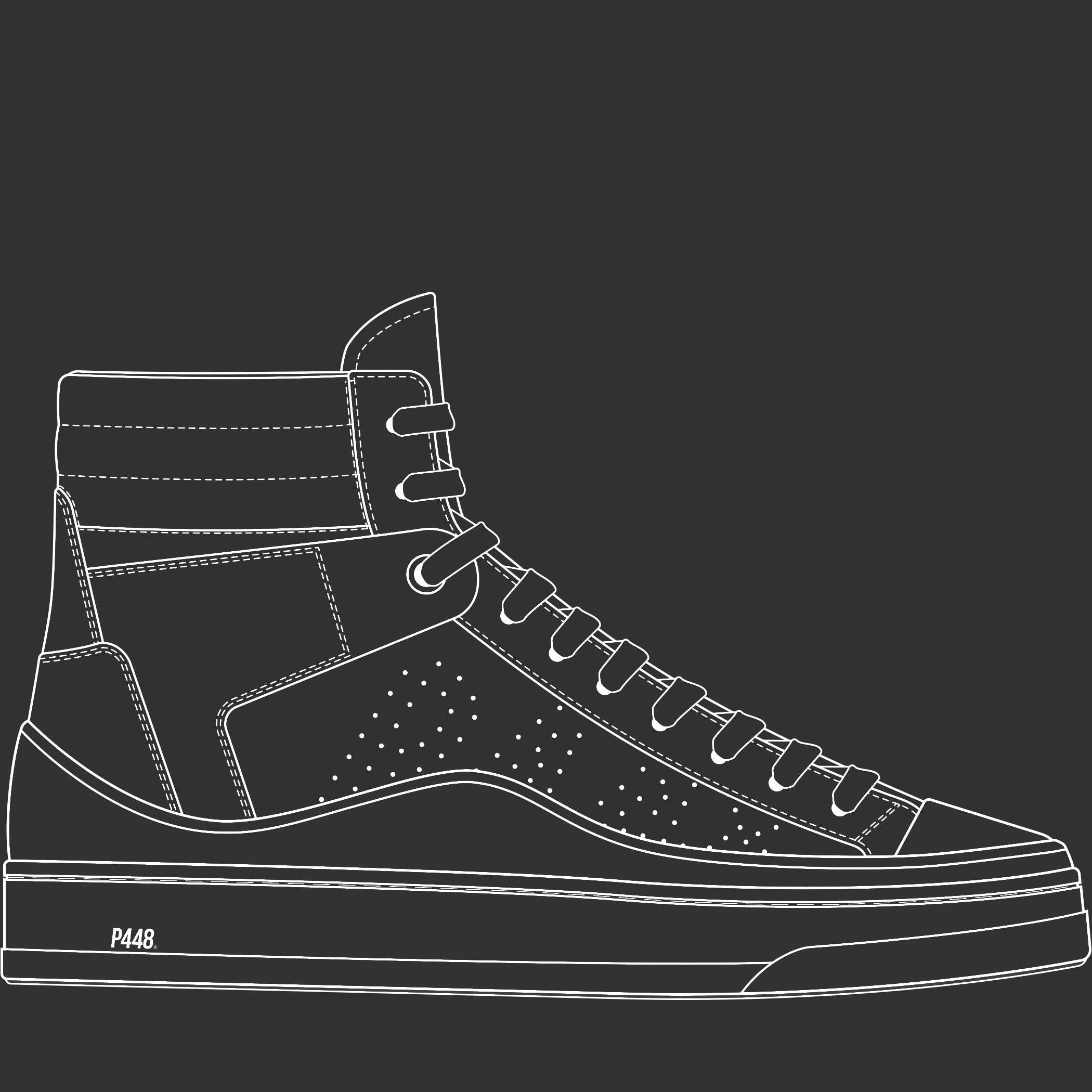 Bondi Tux/Black Sneaker – P448