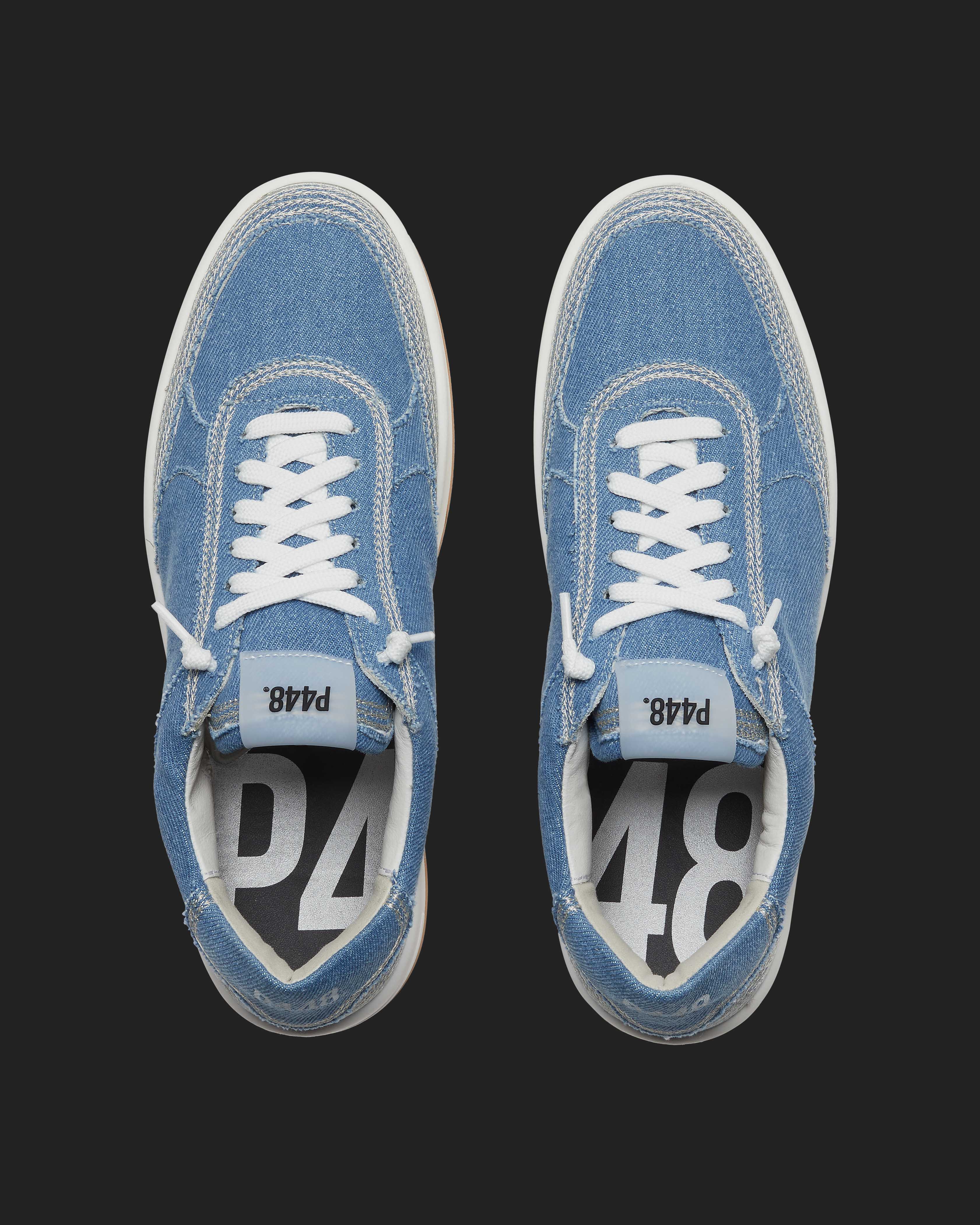 Empire White/Silver Sneaker – P448 Empire White/Silver Sneaker – P448