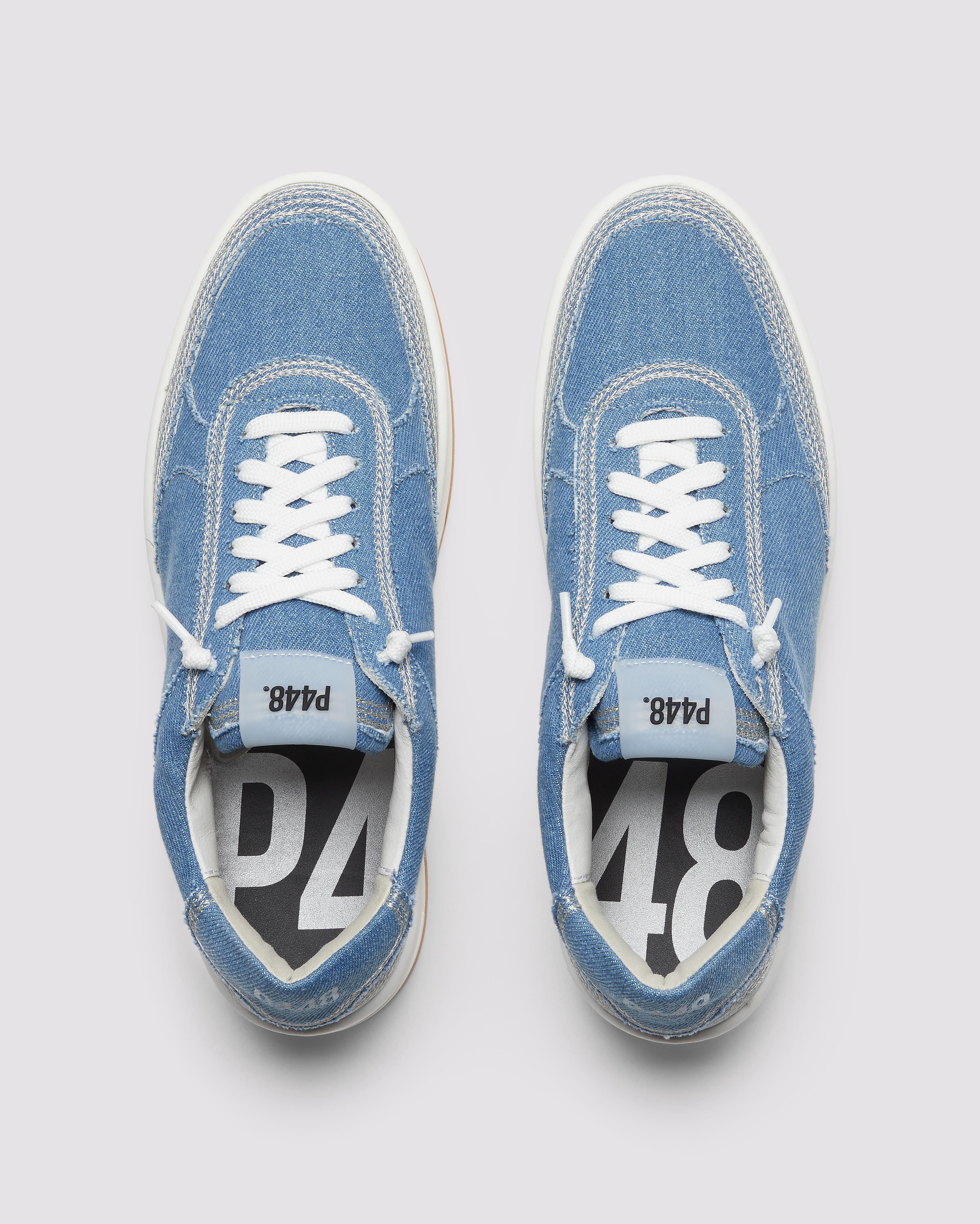 Empire White/Silver Sneaker – P448 Empire White/Silver Sneaker – P448