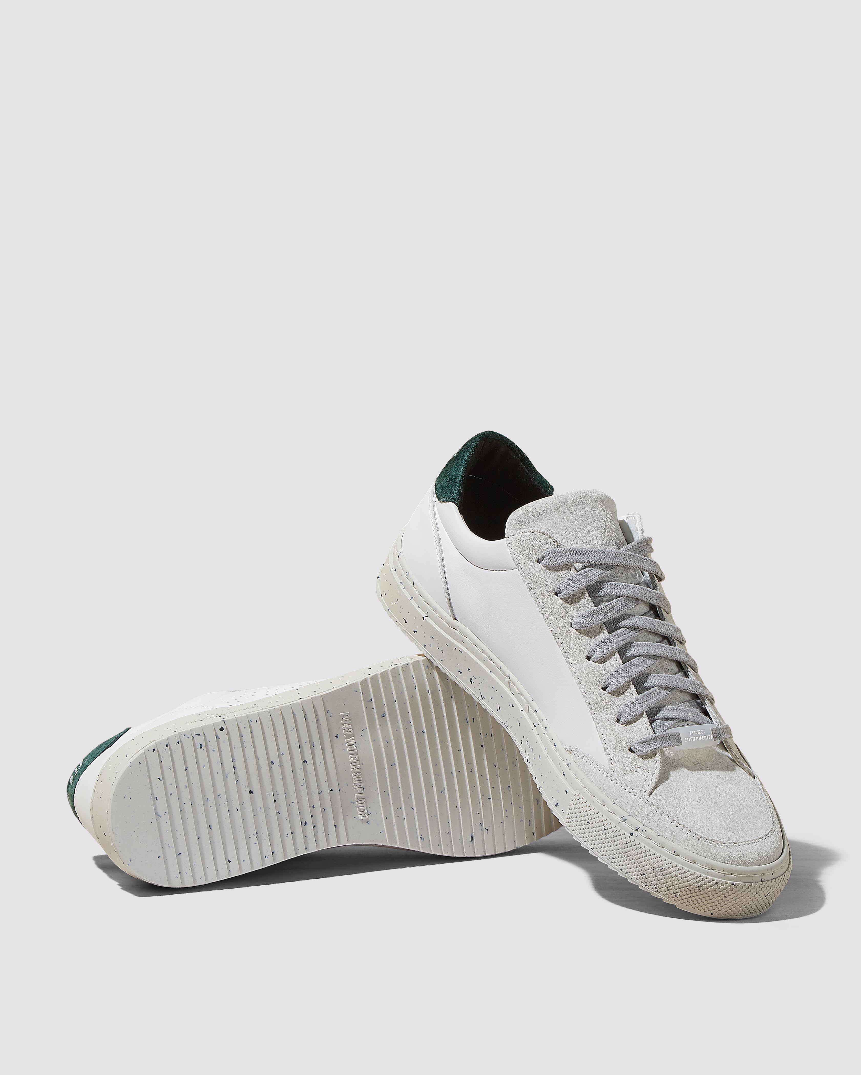 Popular P448 SOHO White Low Top Sneakers Size 37 / 7