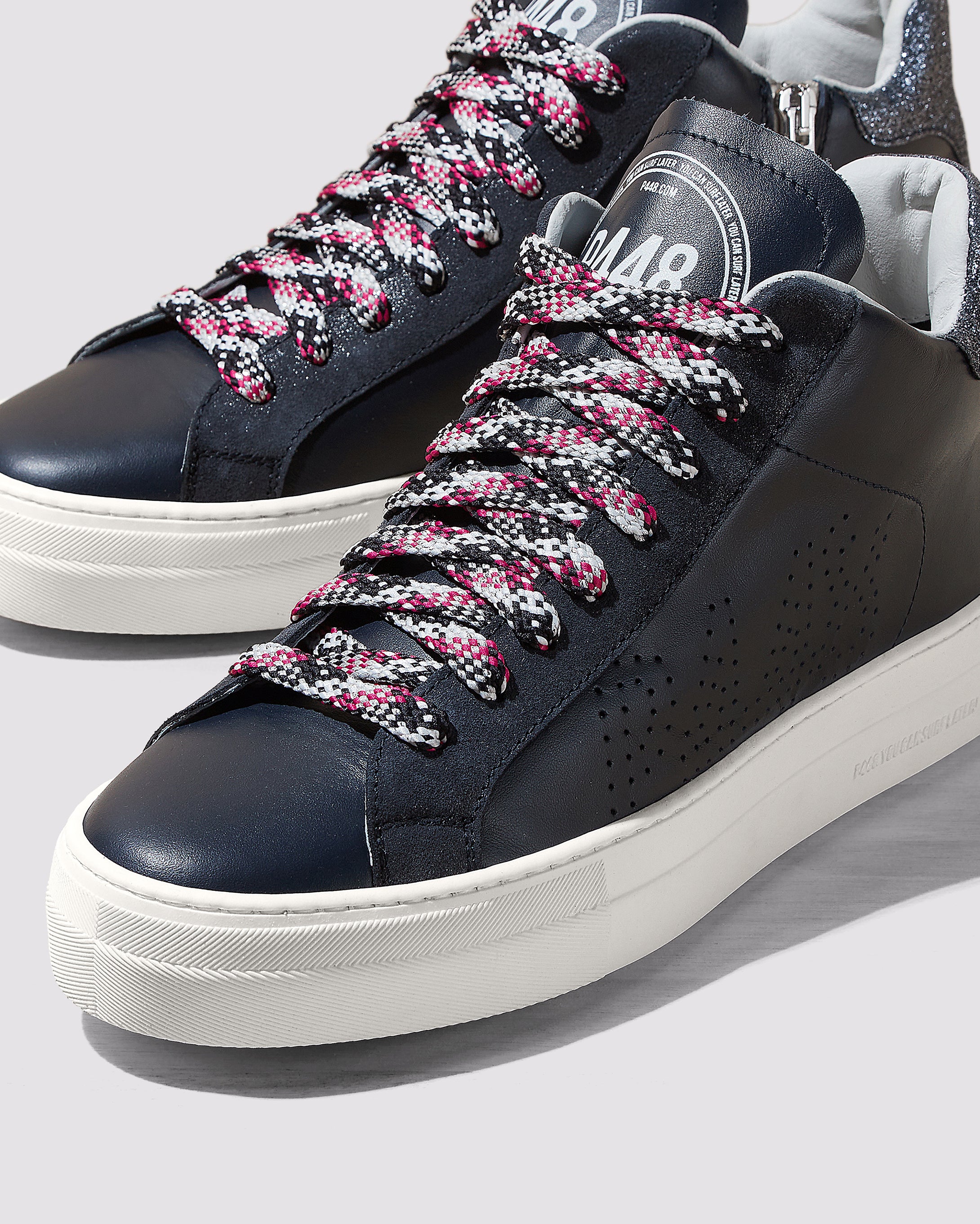 Thea Mid Glitterfine/Navy