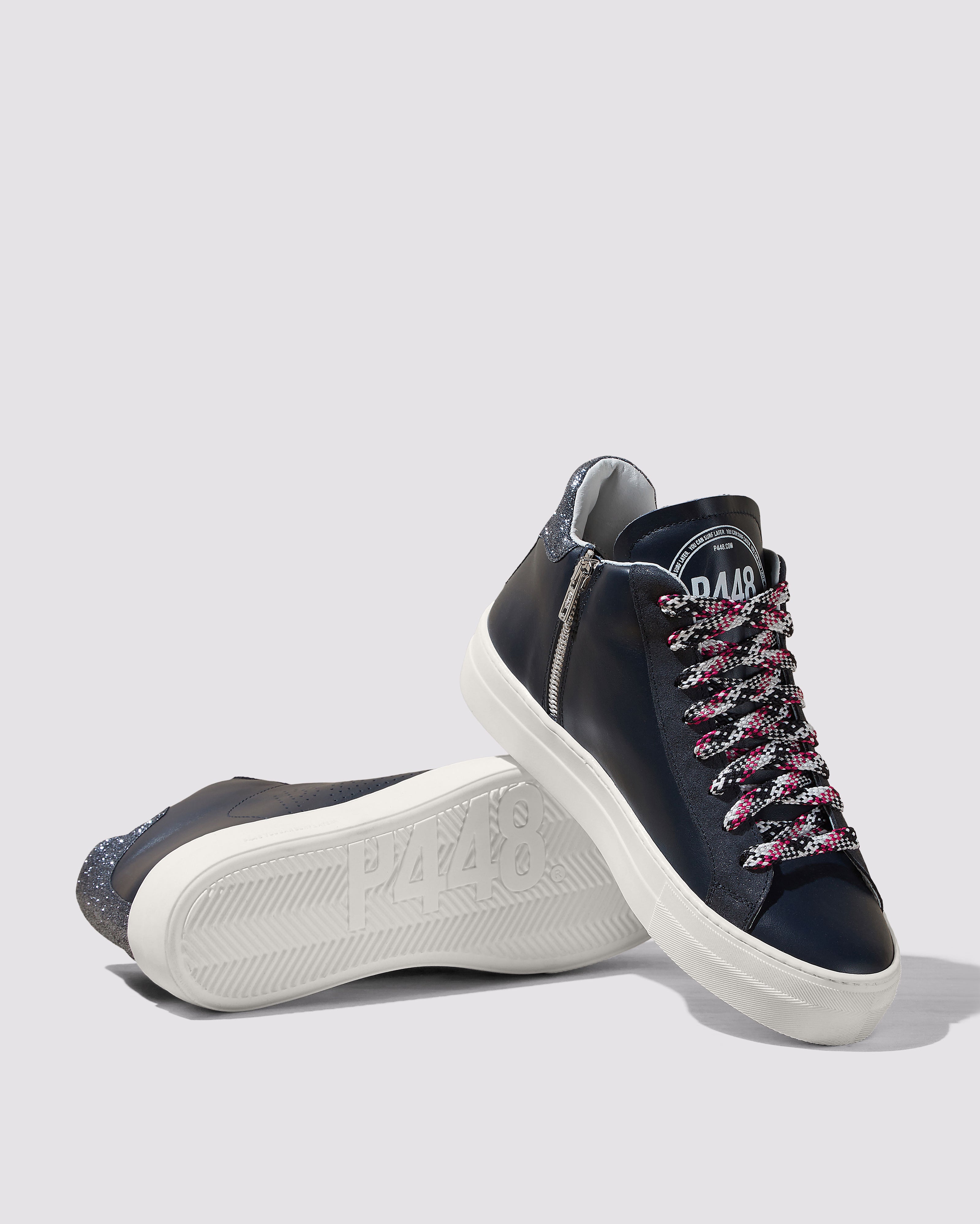 Thea Mid Glitterfine/Navy