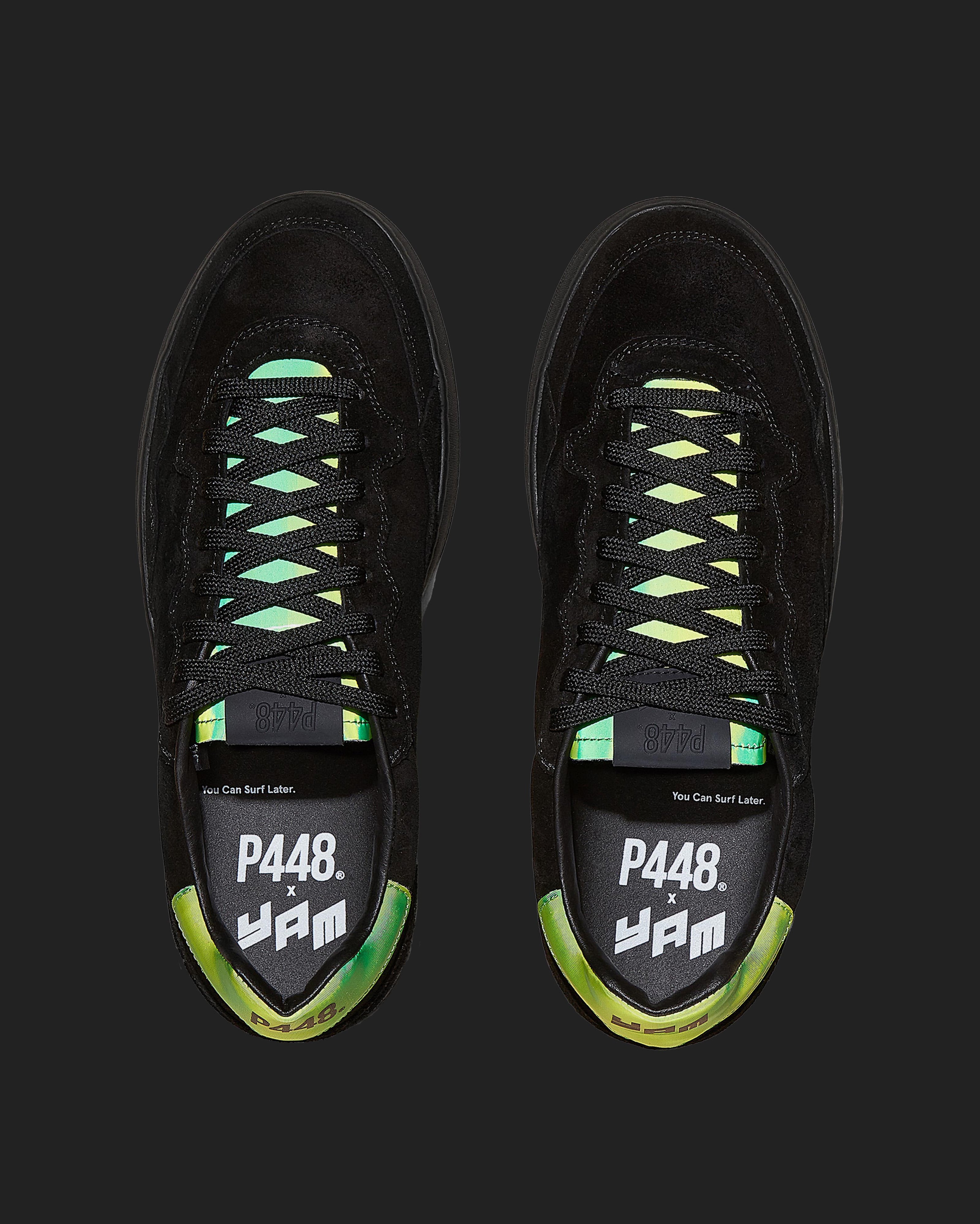 Yam Black/Neon Green