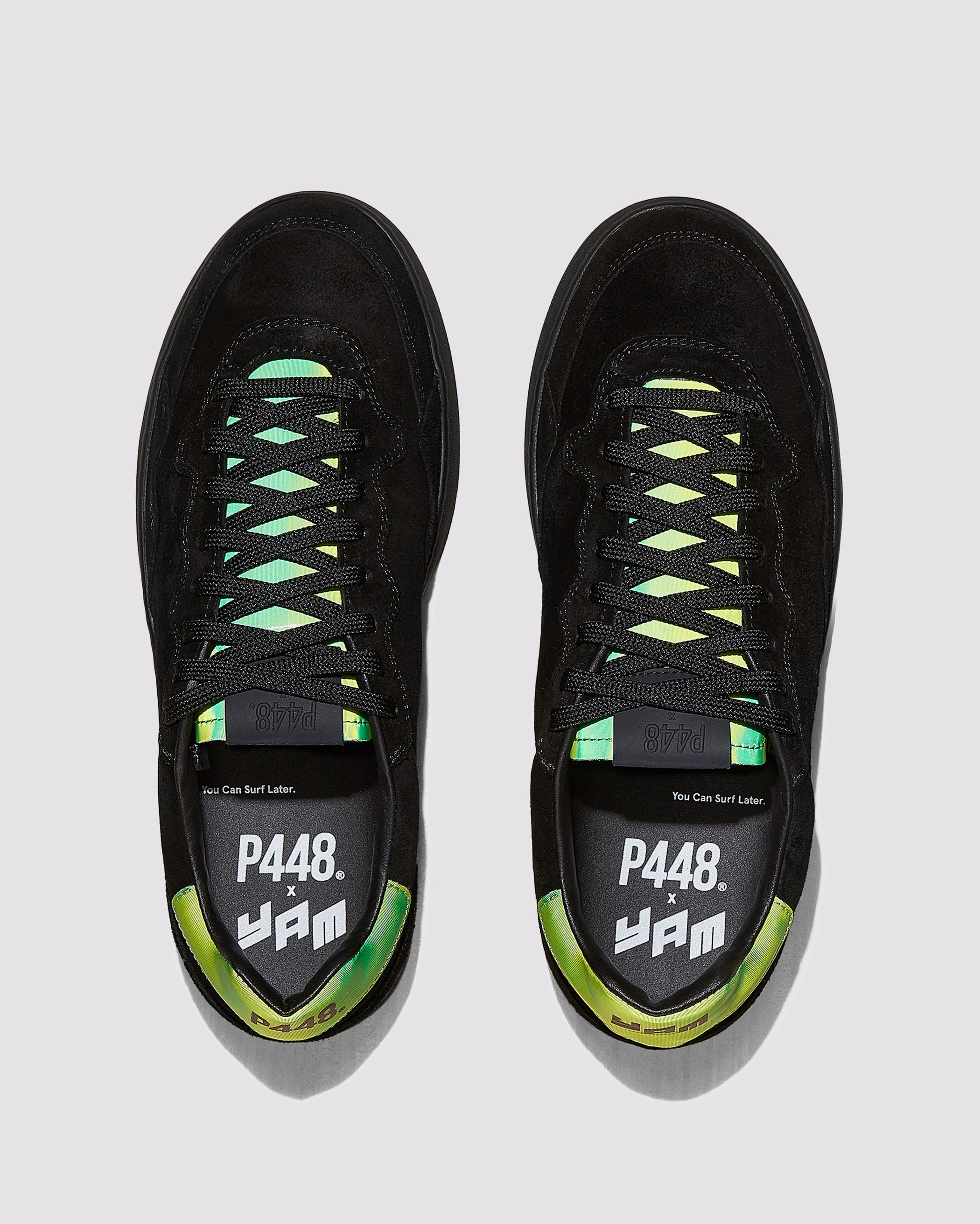 Yam Black/Neon Green