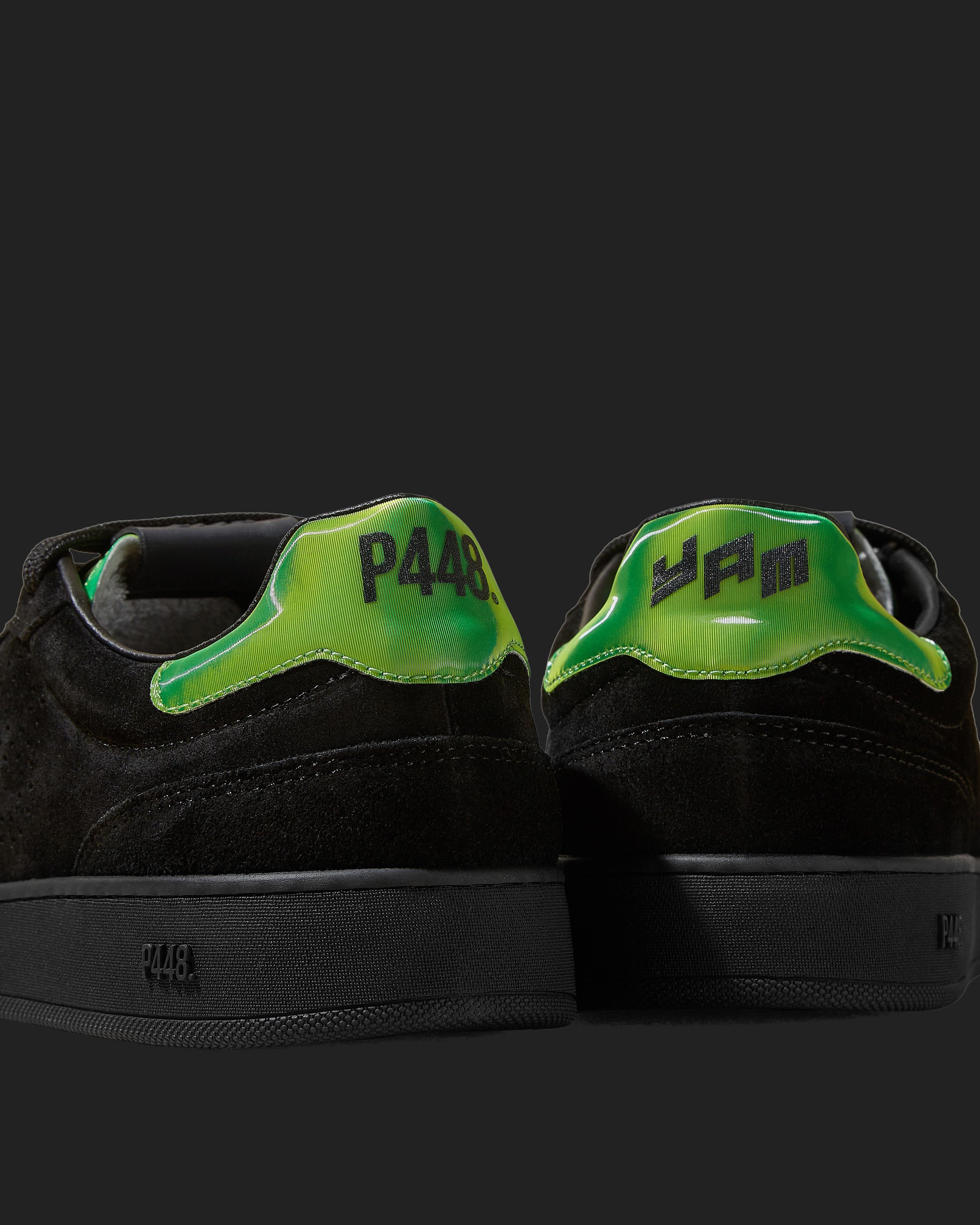 Yam Black/Neon Green