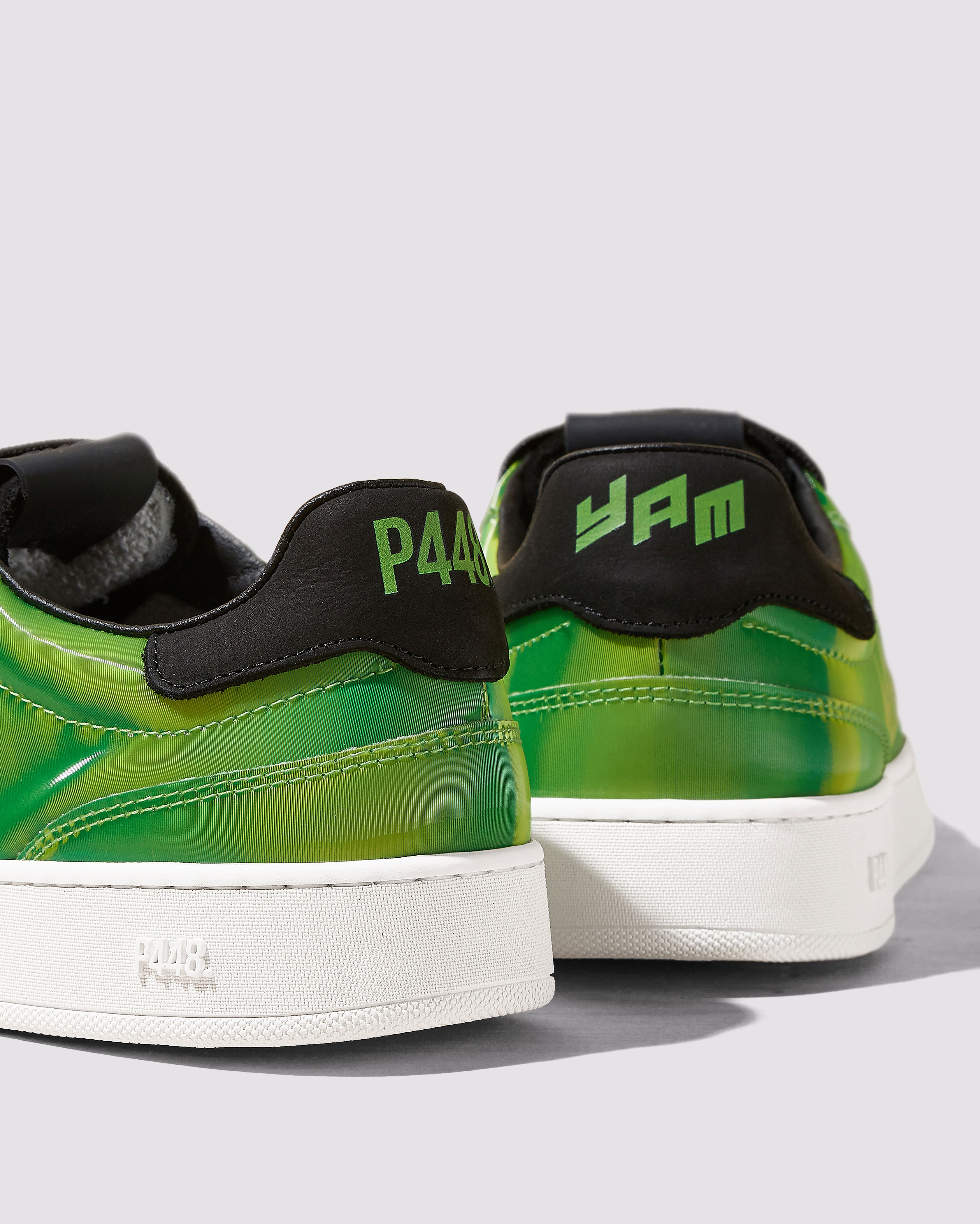 Yam Neon Green Black Sneaker P448