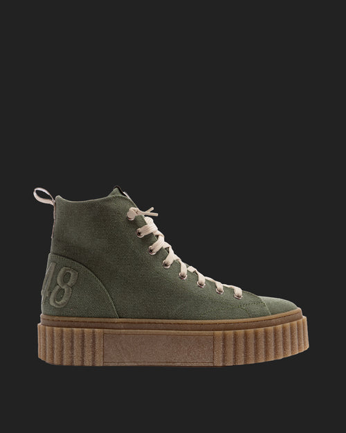 Creeper Hi Olive Canvas