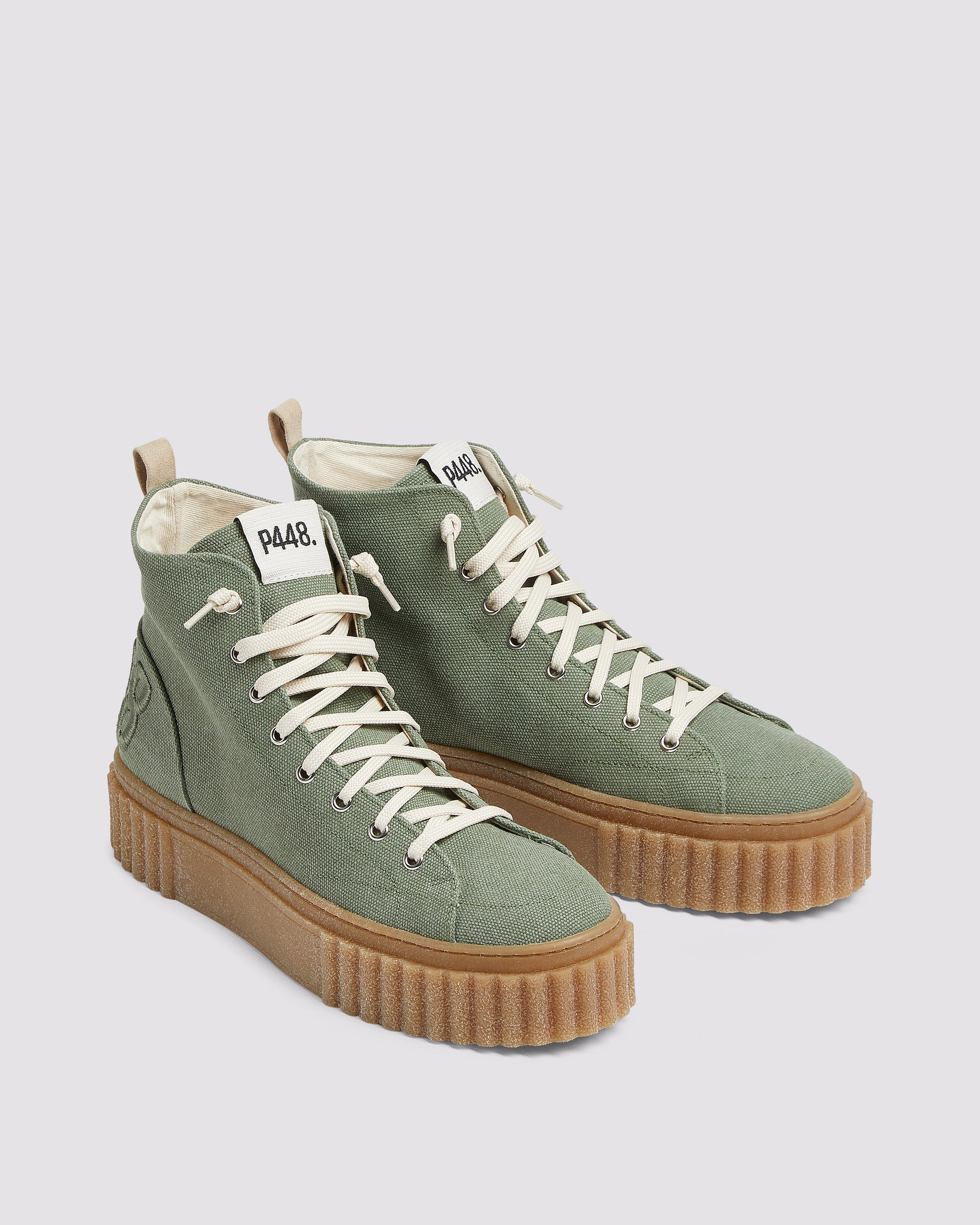 Creeper Hi Olive Canvas