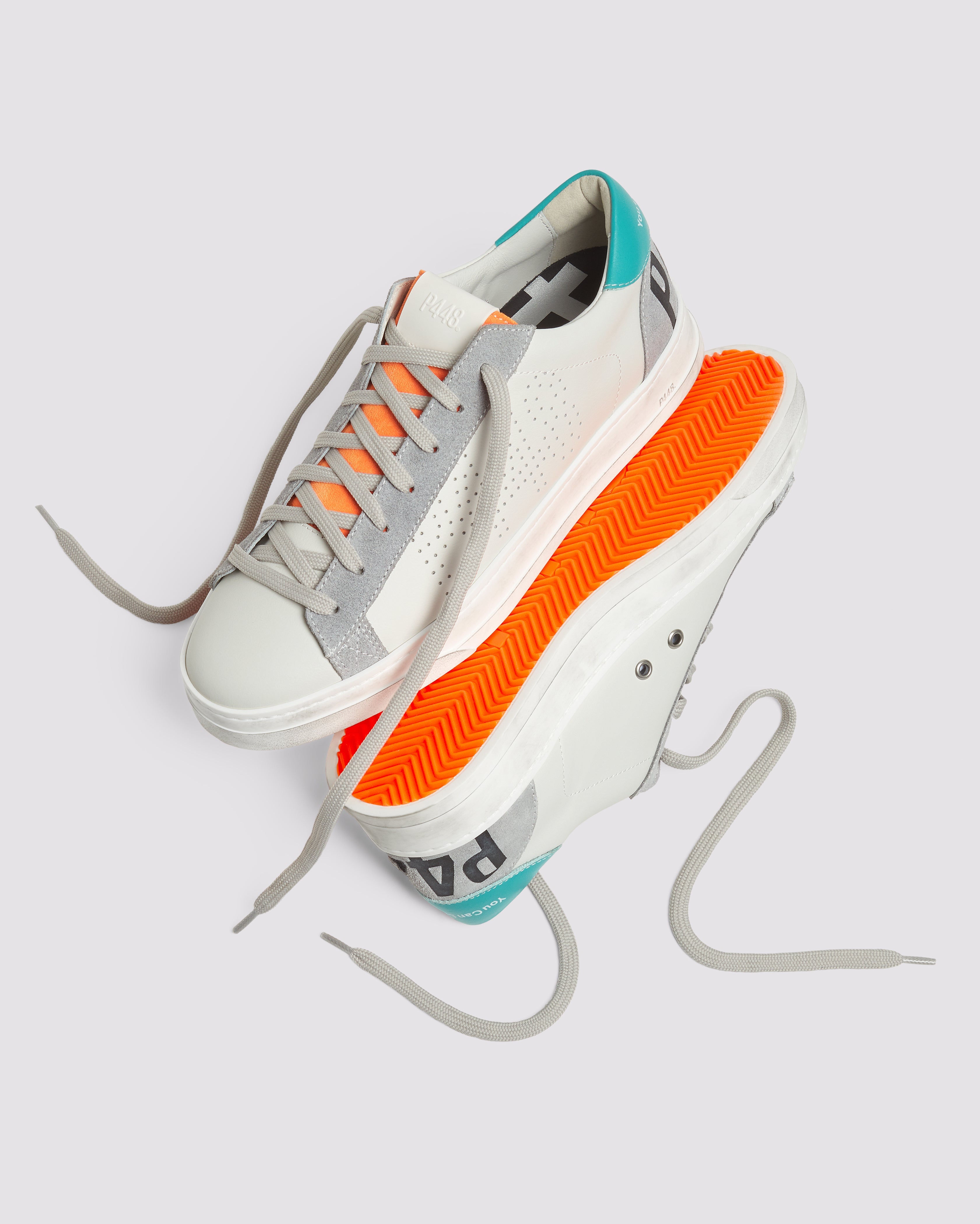 Jack Acqua Orange - Men's Sneaker | P448