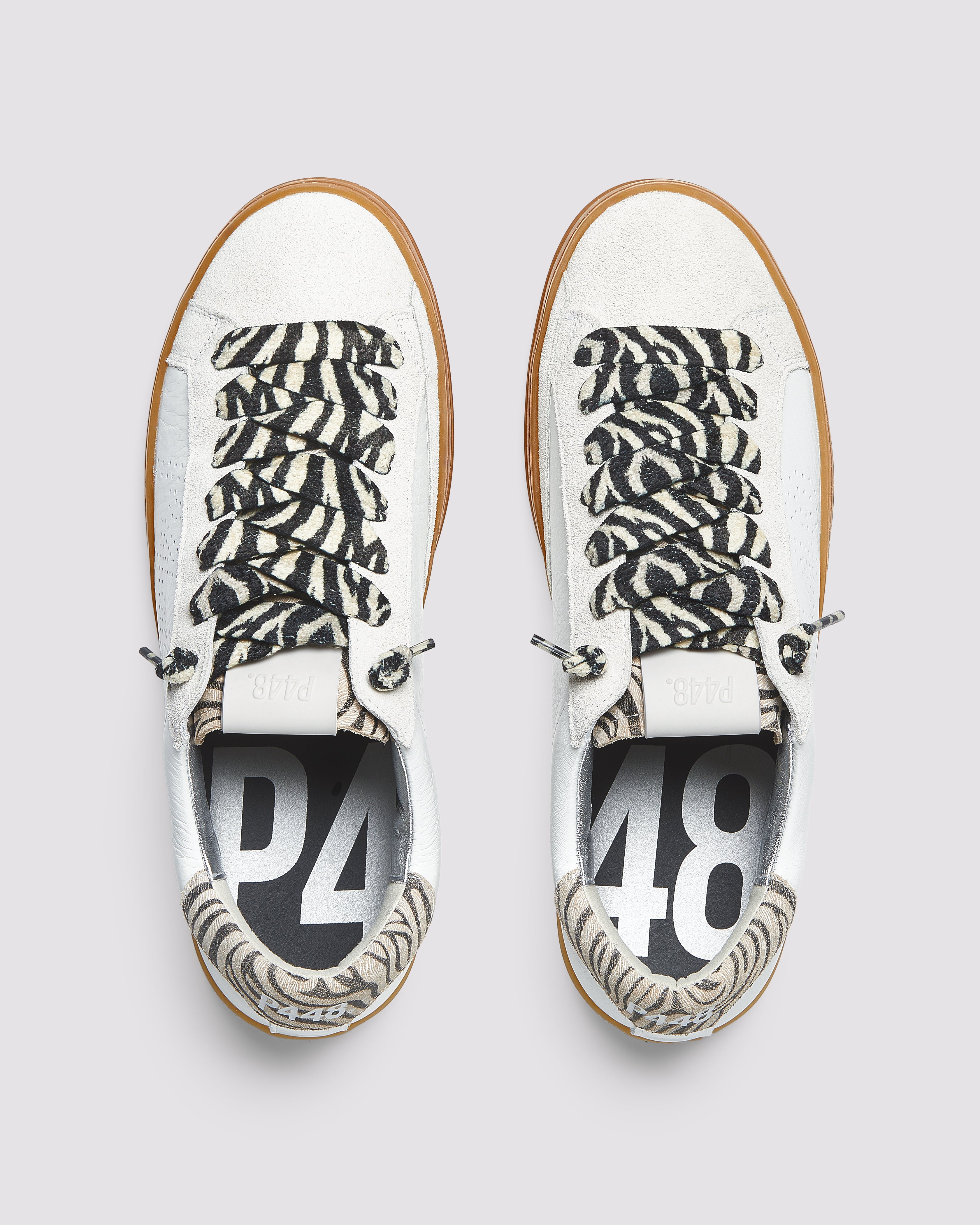 しいページ Women's John Low-Top Sneakers | P448 | Made in Italy