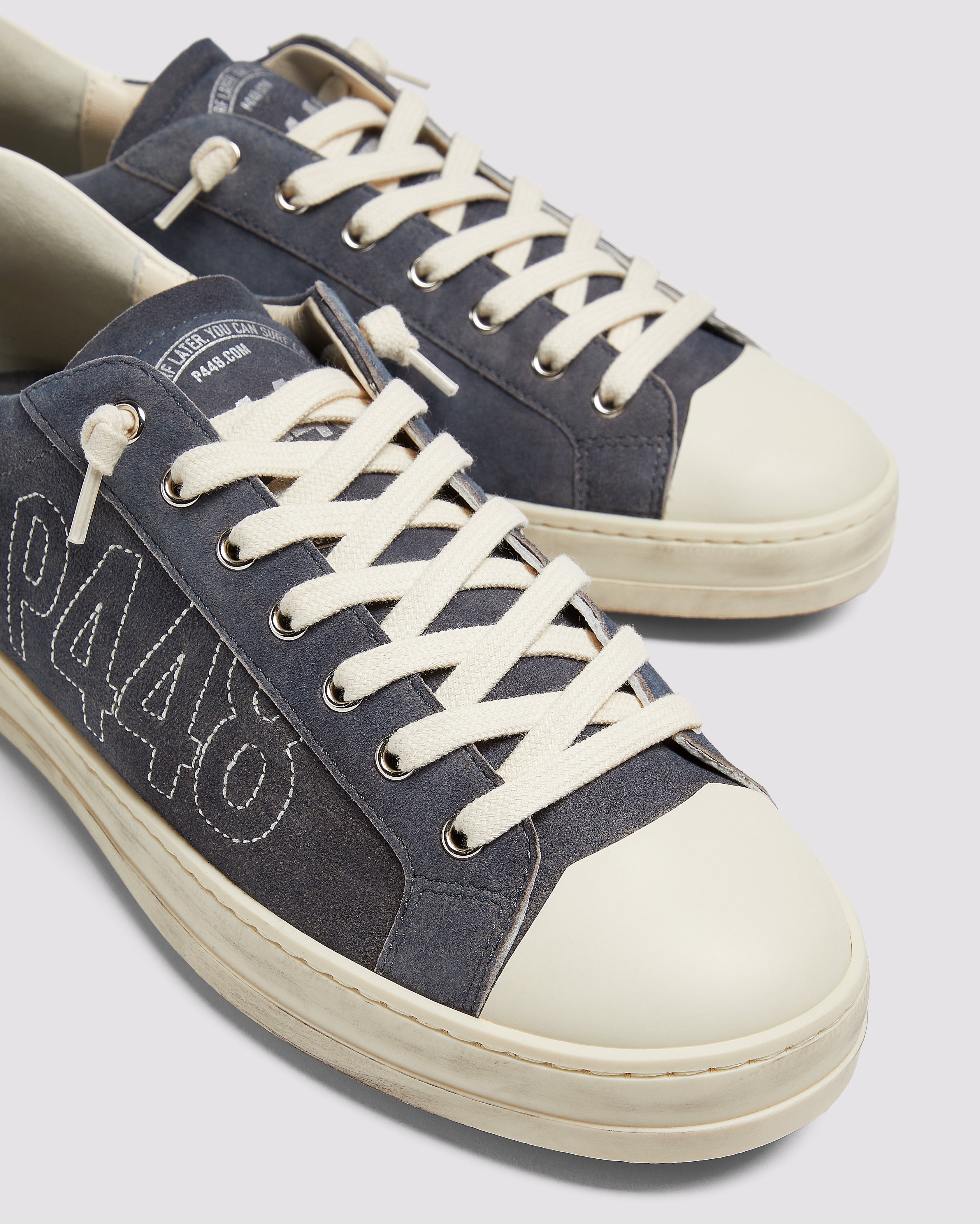 靴 john John Stitch - Blue - Unisex Sneaker | P448