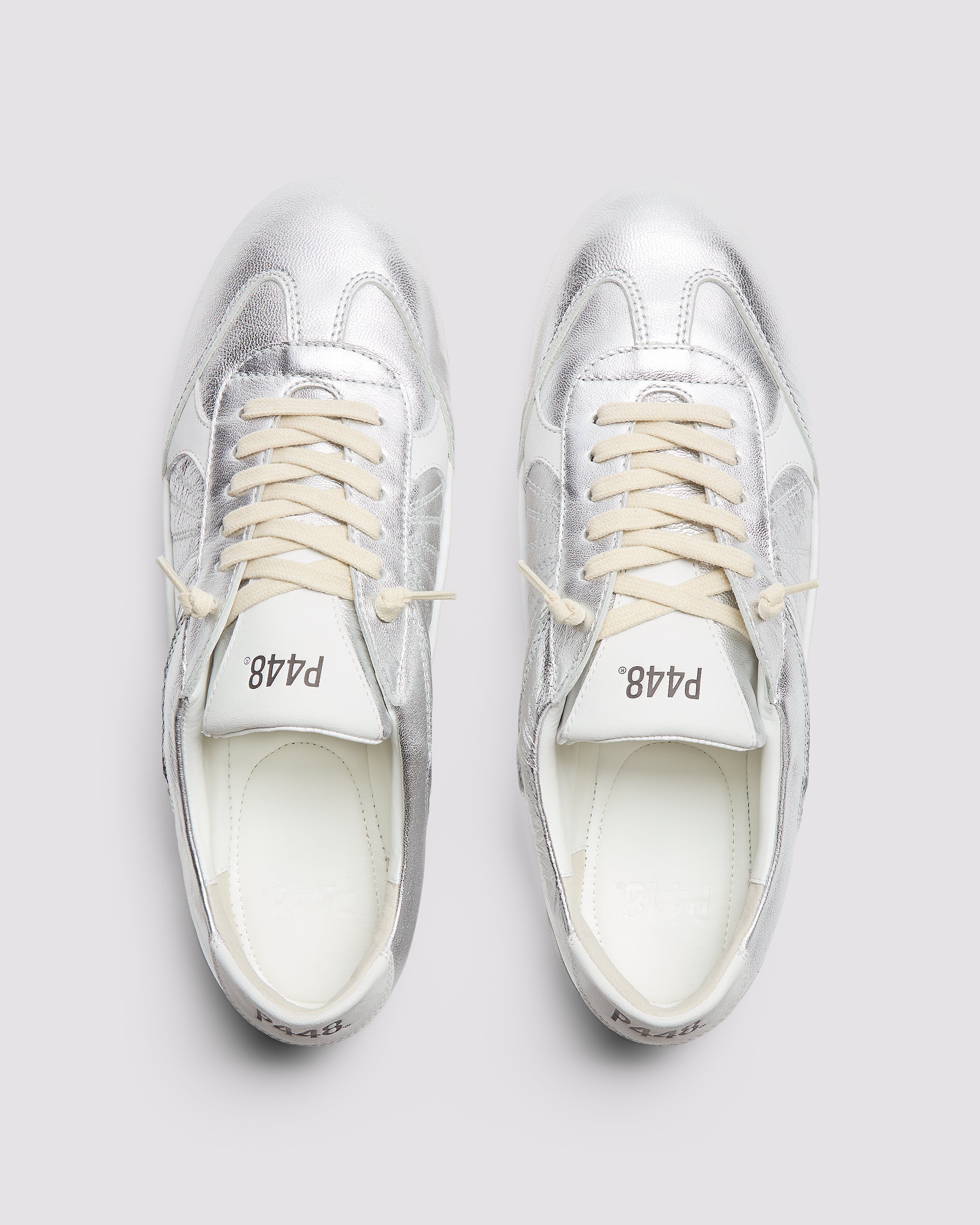 【美品】 Q44875 PURE L BOA シルバー Lisbon Silver - Women's Sneaker | P448
