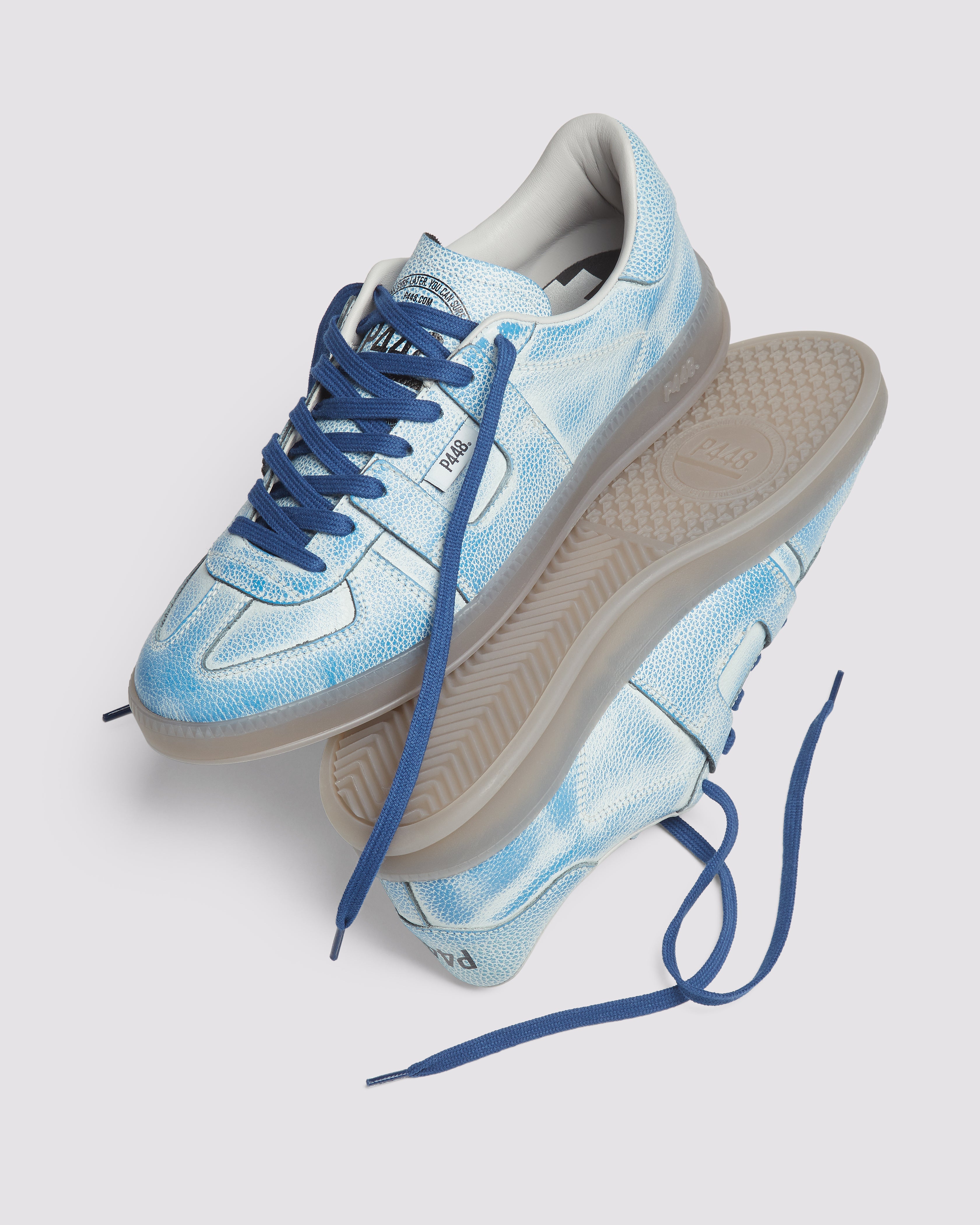 Monza Patina - Sky - Men's Sneaker | P448