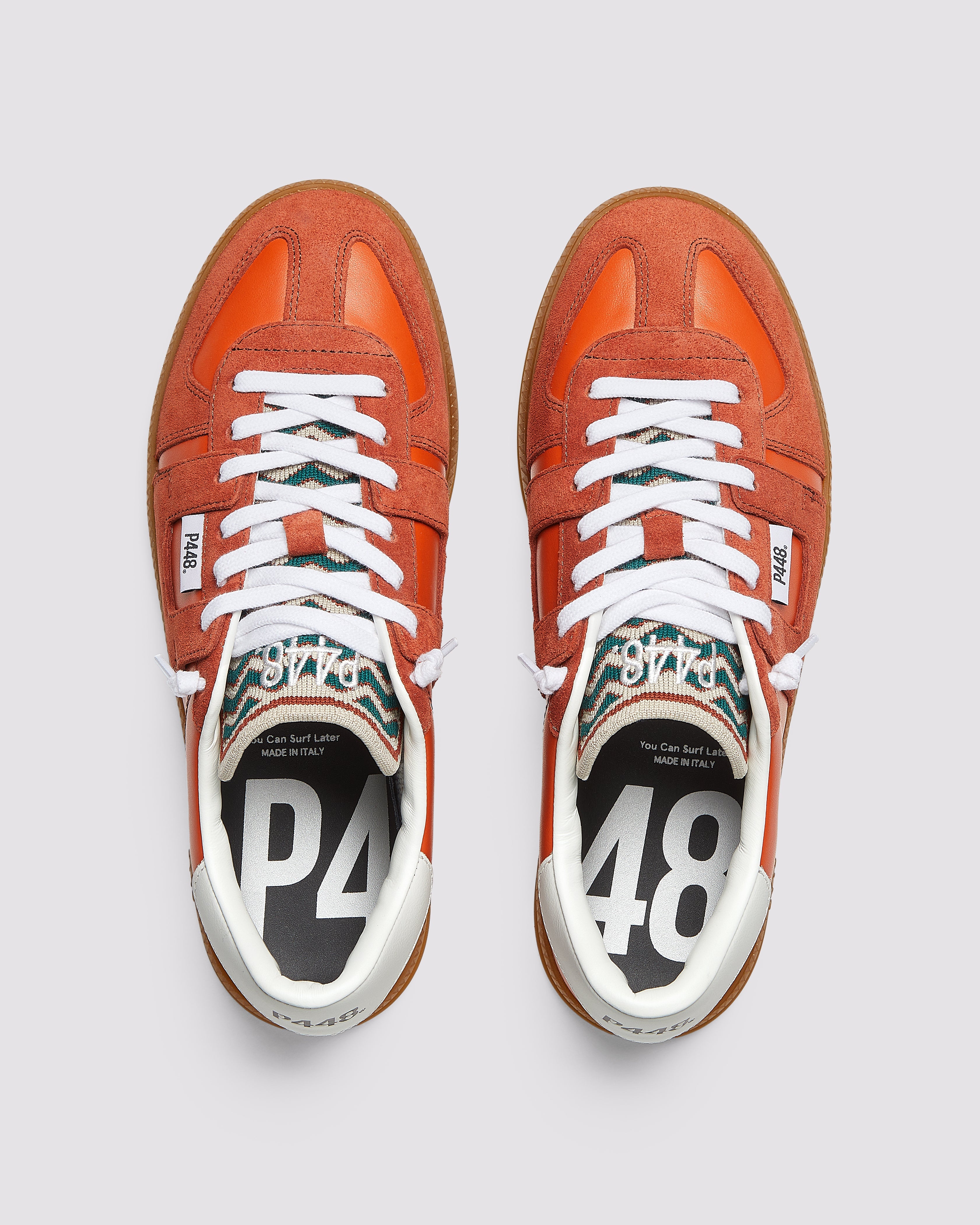 Monza Waves - Orange - Men's Sneaker | P448