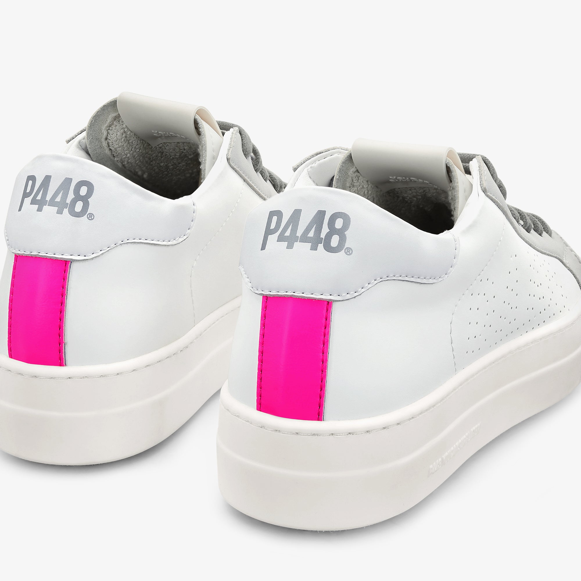 Thea Recycled White/Fuchsia