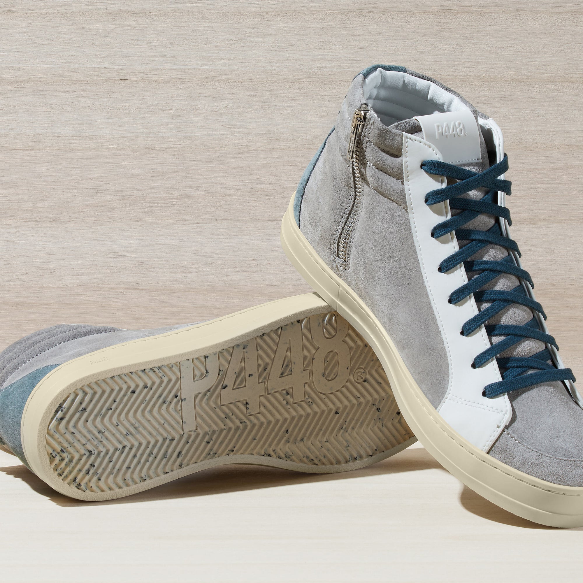 Skate Recycled Suede Slate